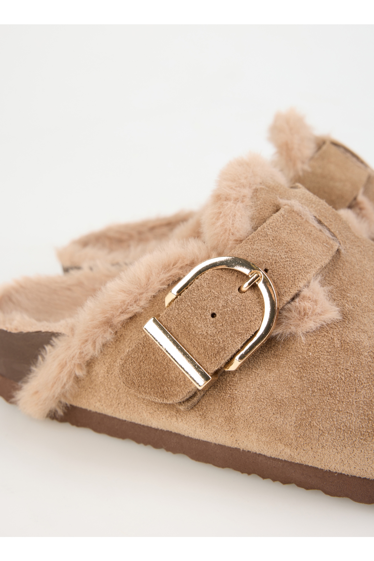 Vizon Kadın Süet Terlik KAYRAN - Görsel 6