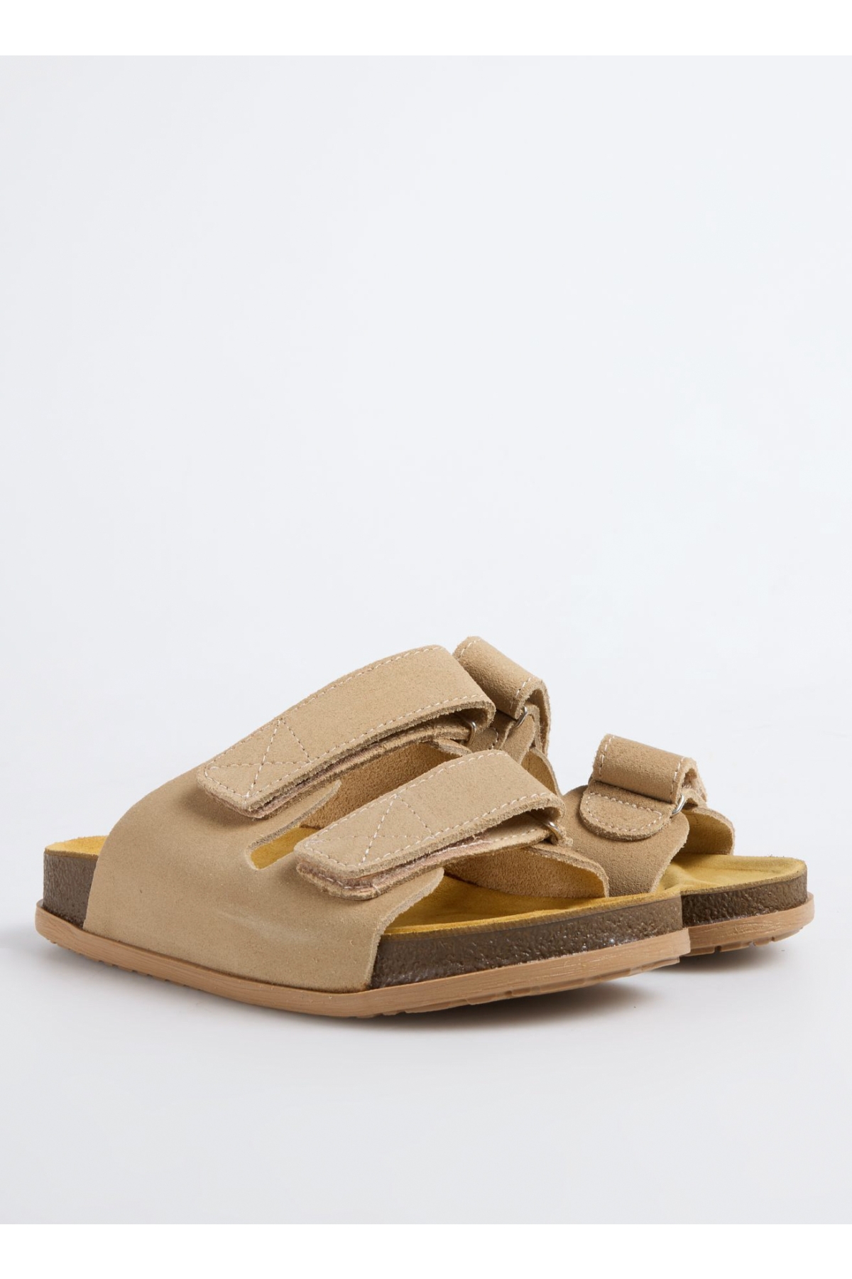 Bej Kadın Deri Terlik D-PARKER - Görsel 6