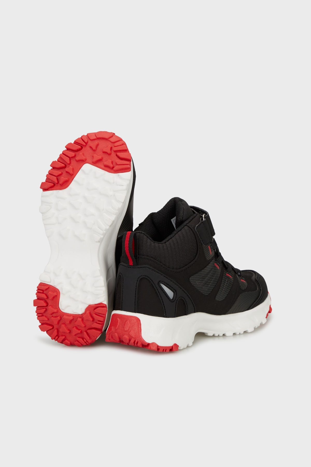 Unisex Çocuk Bot BUCK3005 SİYAH-KIRMIZI - Görsel 5