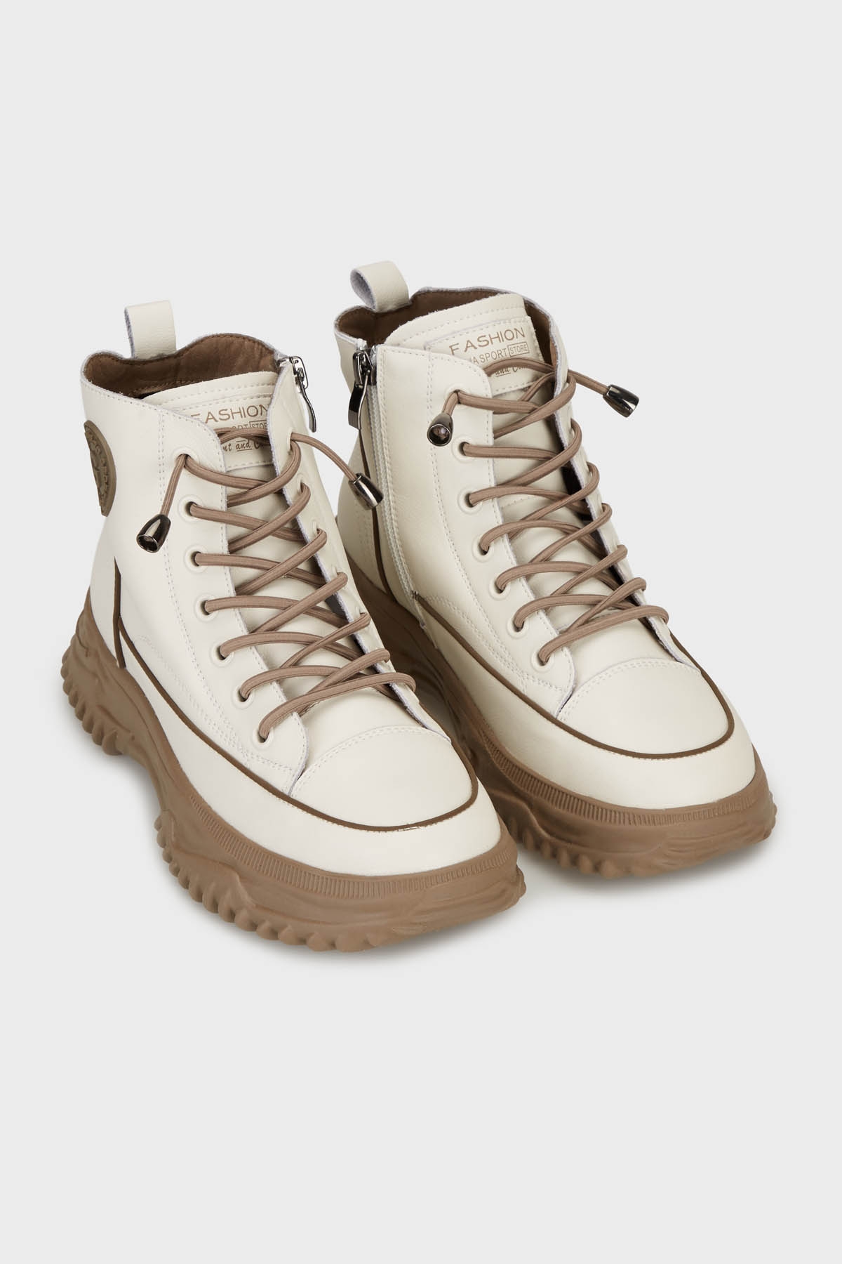 Bayan Bot 38925K31013 BEJ - Görsel 4