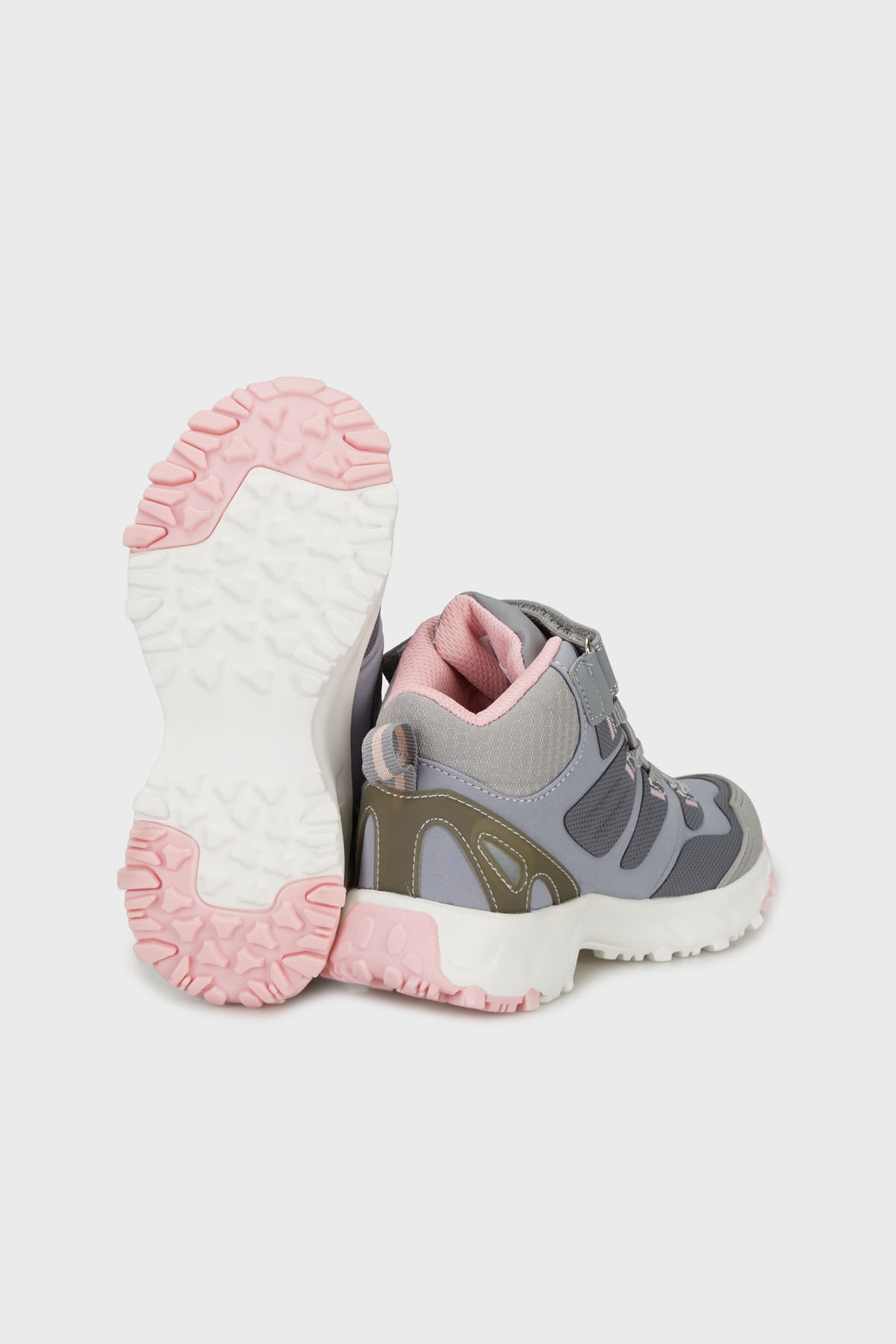 Unisex Çocuk Bot BUCK3005 GRİ-PEMBE - Görsel 5