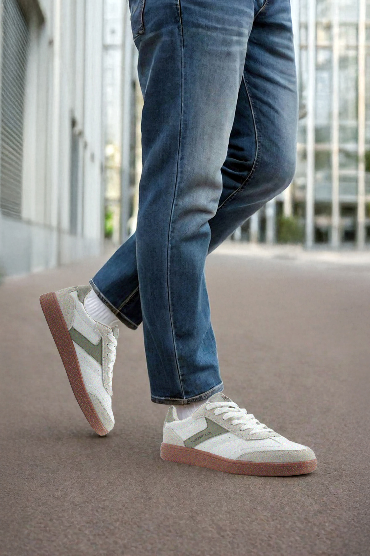 ROCCO 5FX KIRIK BEYAZ Erkek Sneaker - Görsel 3