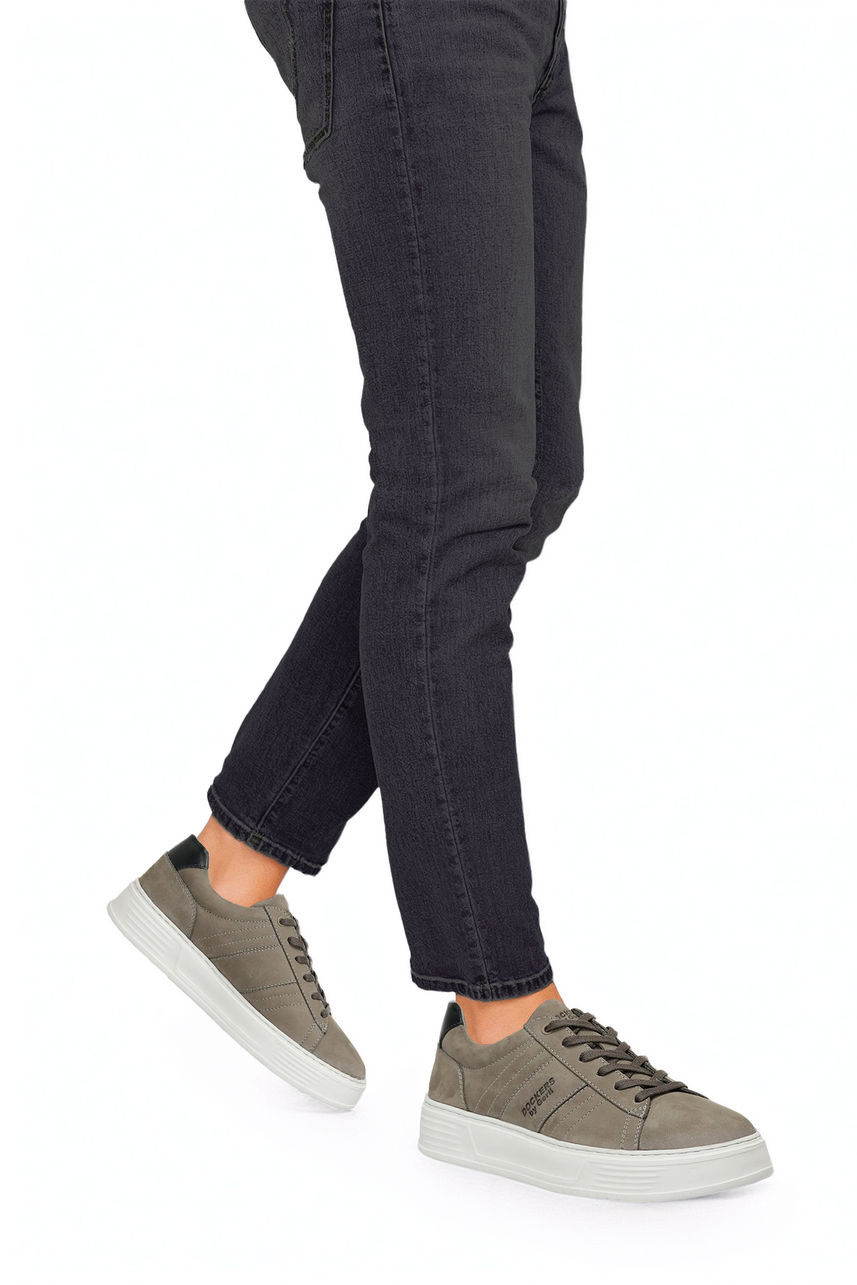 238276N 5FX Gri Erkek Sneaker - Görsel 3