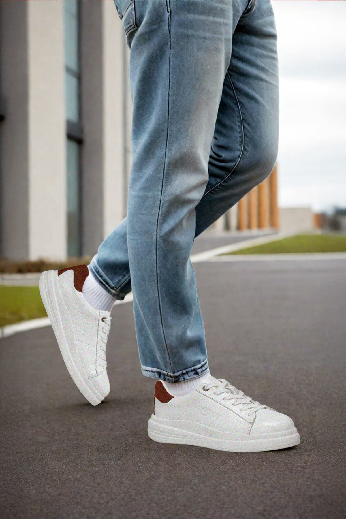 SUPPOSE 5FX Beyaz Erkek Sneaker - Görsel 3