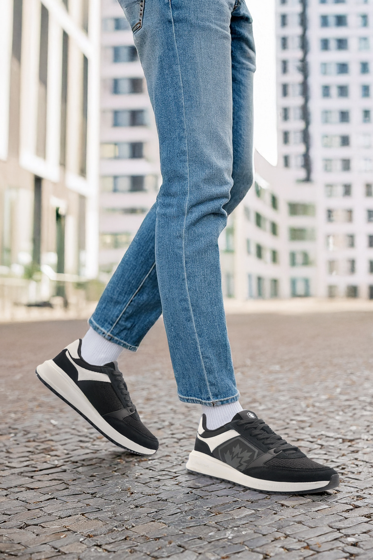 CANCEL 5FX Siyah Erkek Sneaker - Görsel 3