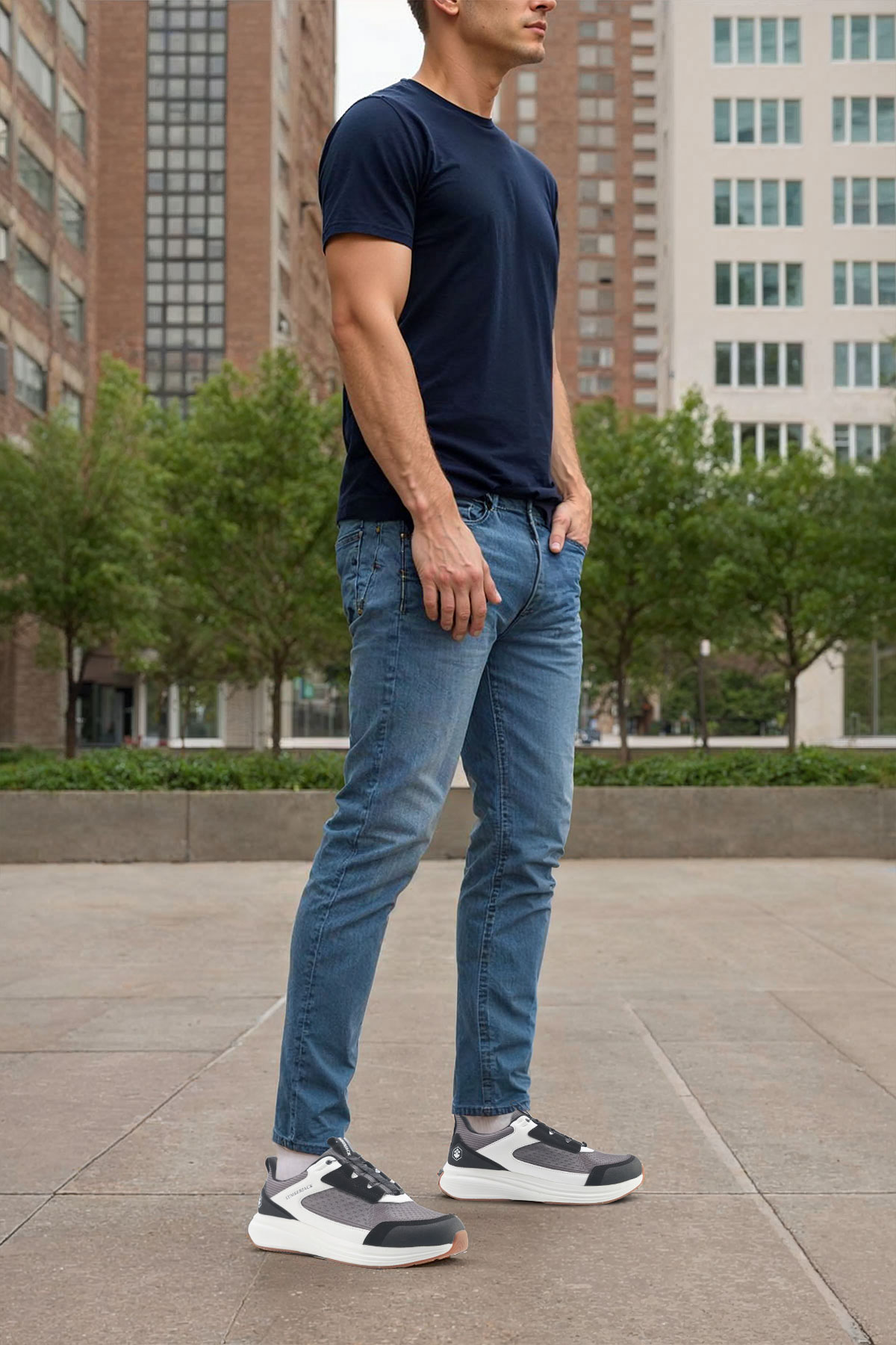 MOSKI 5FX Siyah Erkek Sneaker - Görsel 3