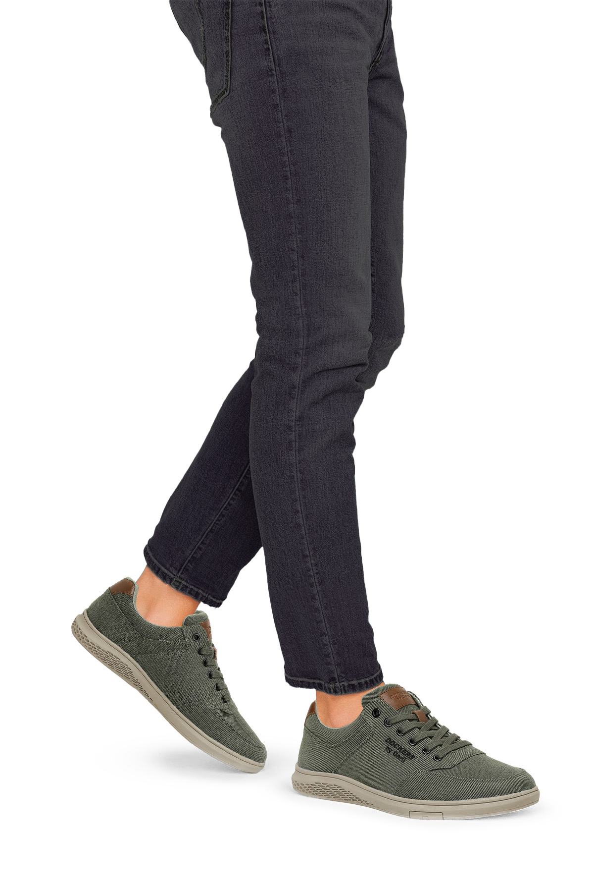 232001 5FX Haki Erkek Sneaker - Görsel 3