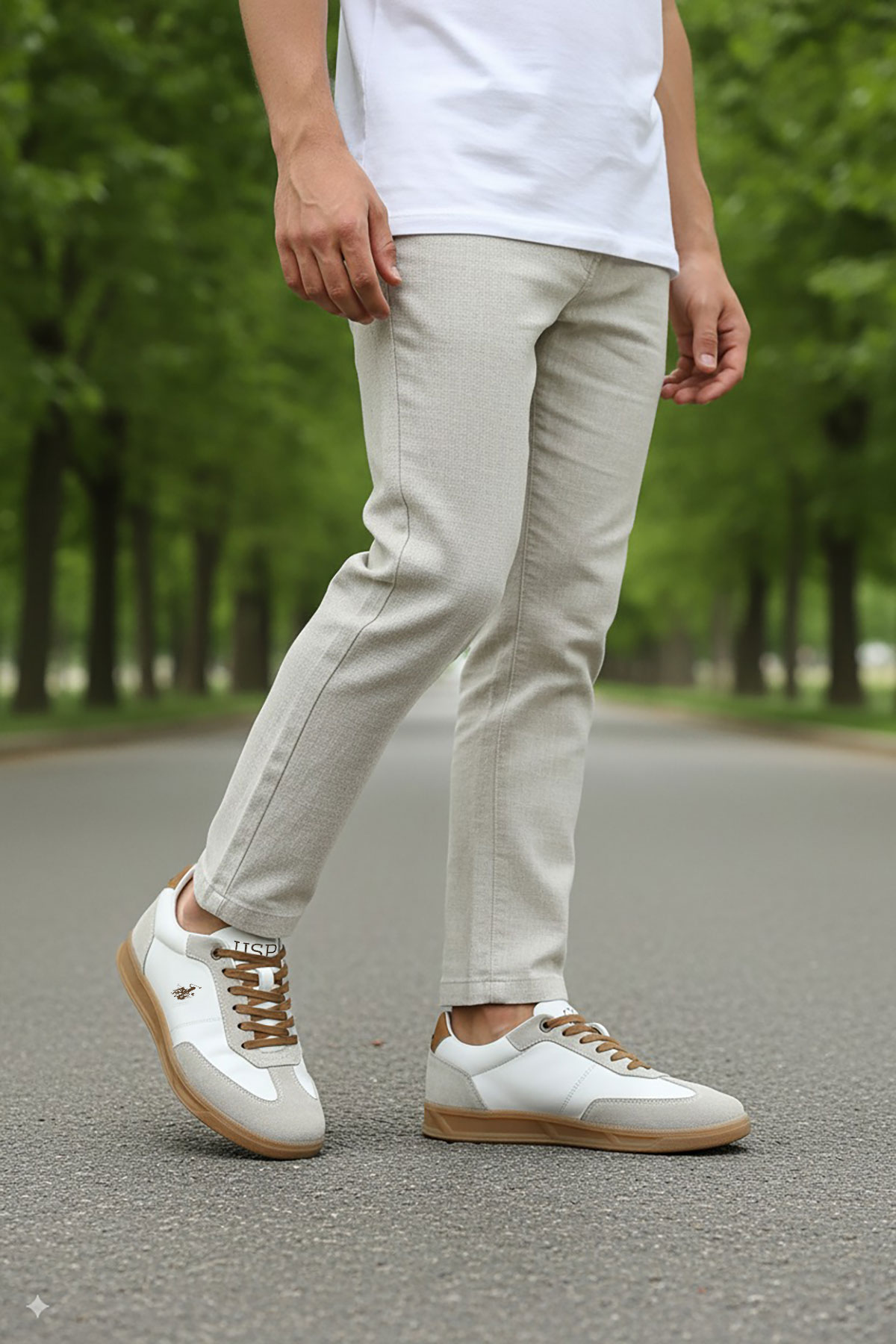 KANY 5PR Beyaz Erkek Sneaker - Görsel 3