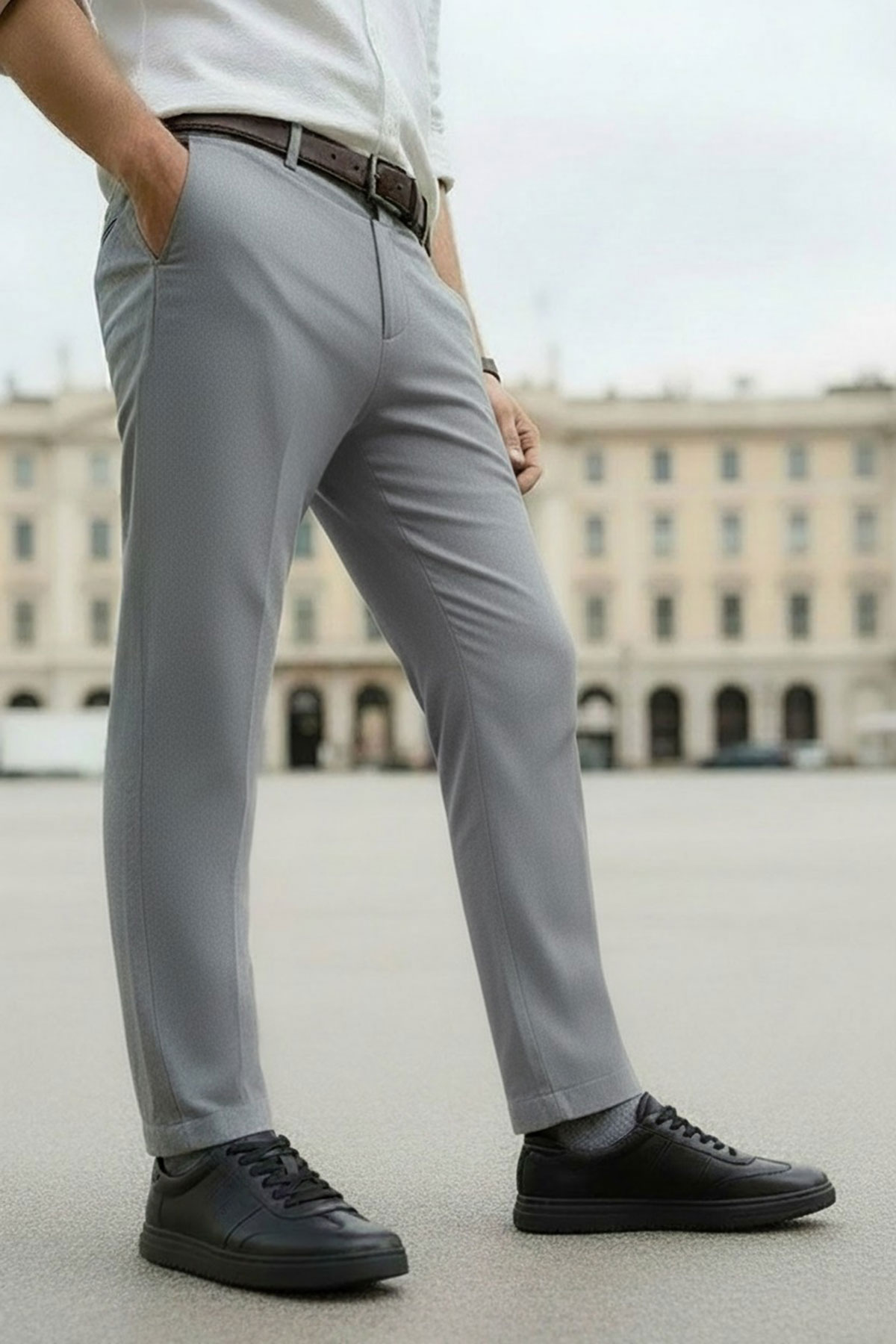 BONASERA 5PR Siyah Erkek Rahat Ayakkabı - Görsel 3