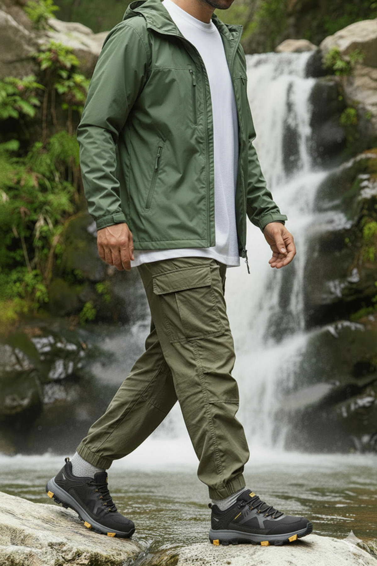 235507 5PR Siyah Erkek Outdoor - Görsel 3