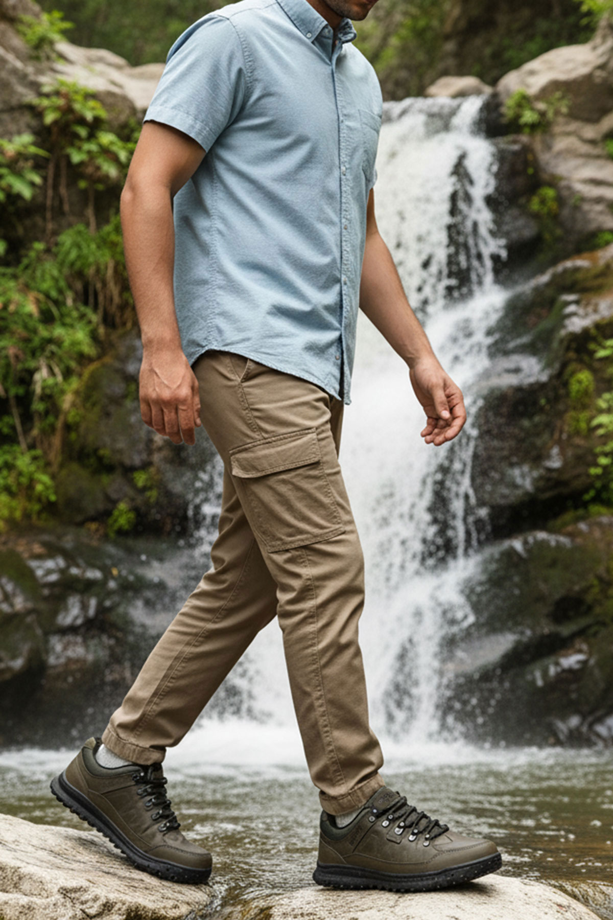 233215 5PR Haki Erkek Outdoor - Görsel 3