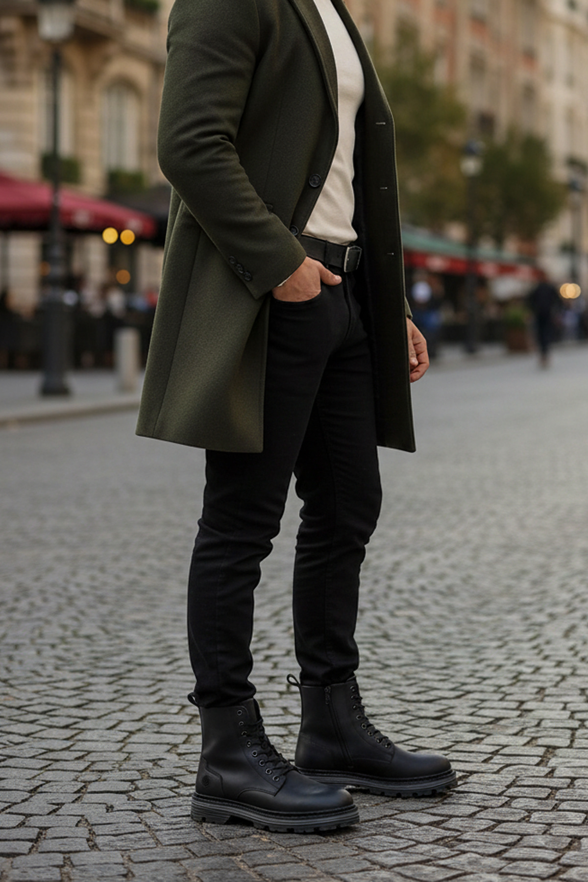 SPEZIA 5PR Siyah Erkek Postal - Görsel 3