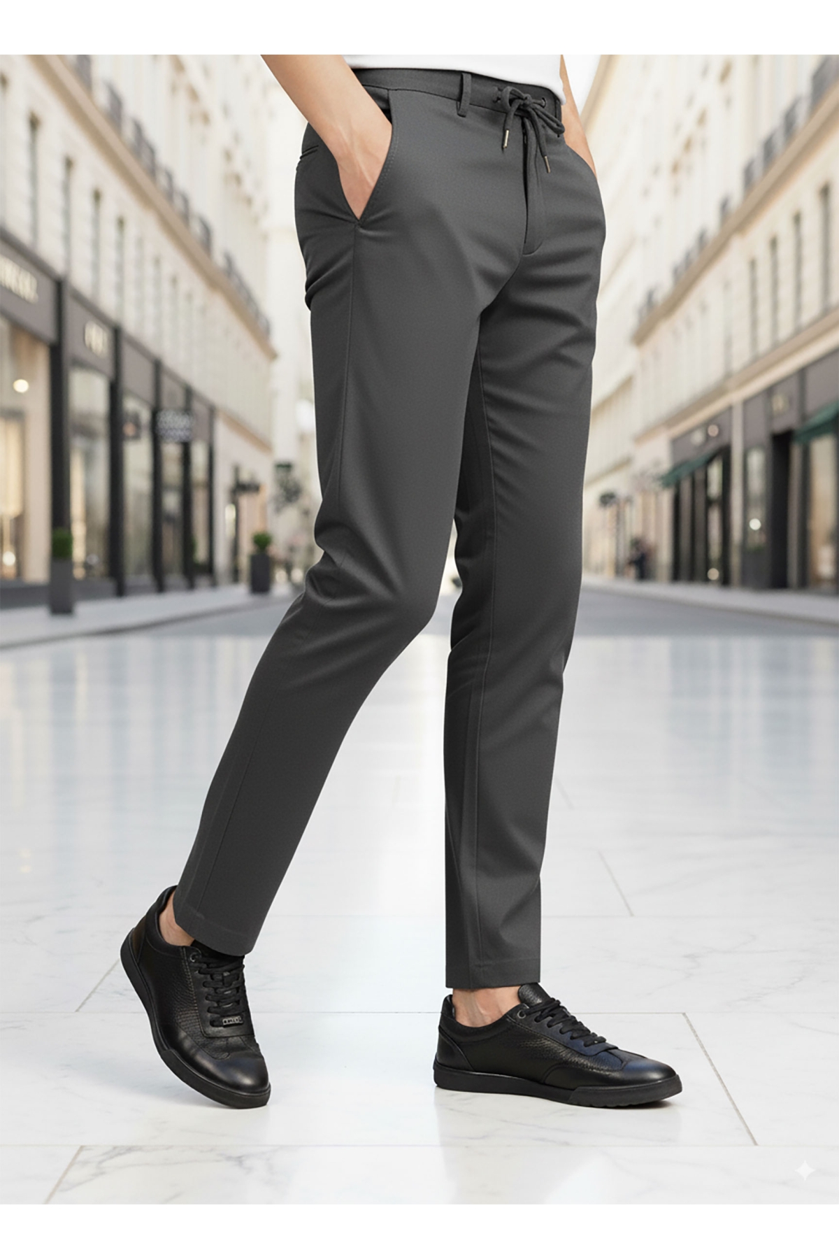 INCI REVER 5PR Siyah Erkek Günlük Ayakkabı - Görsel 3