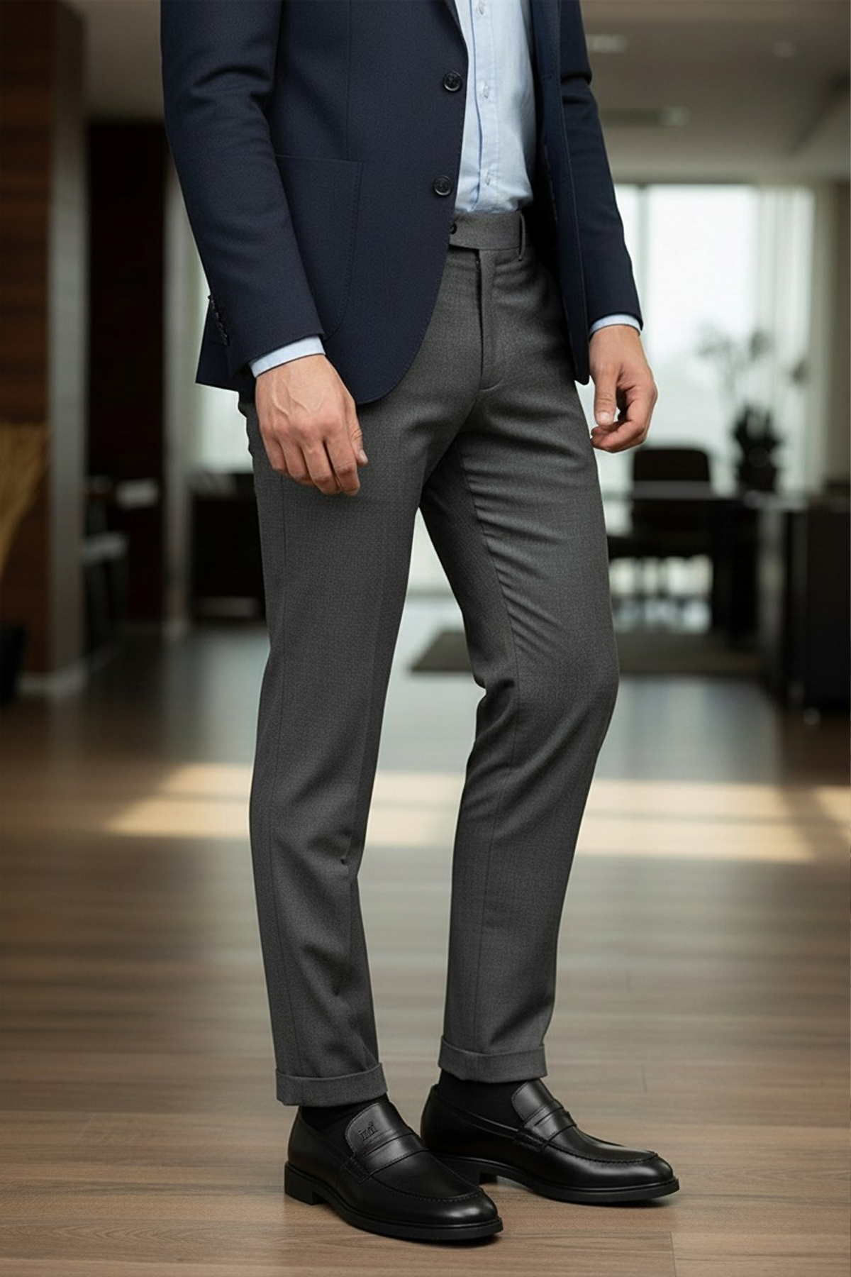 INCI ZAYDE 5PR Siyah Erkek Makosen - Görsel 3