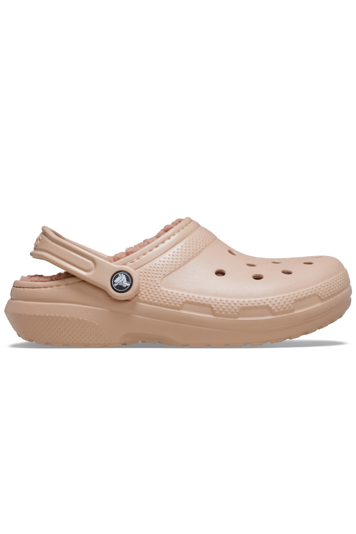 Crocs Crocs Pembe Classic Lined Clog Unisex Sandalet Sandalet & Terlik | Flo Pembe - 2. görsel
