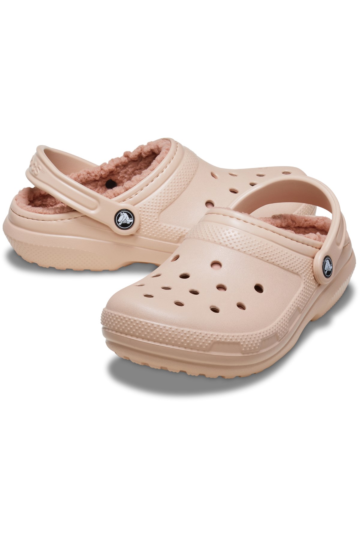 Crocs Crocs Pembe Classic Lined Clog Unisex Sandalet Sandalet & Terlik | Flo Pembe - 3. görsel