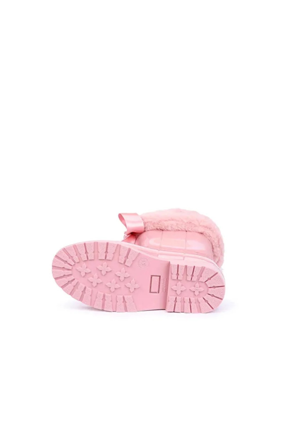 Campera Charol Soft Rosa Pink Çizme W10239-010 - Görsel 4