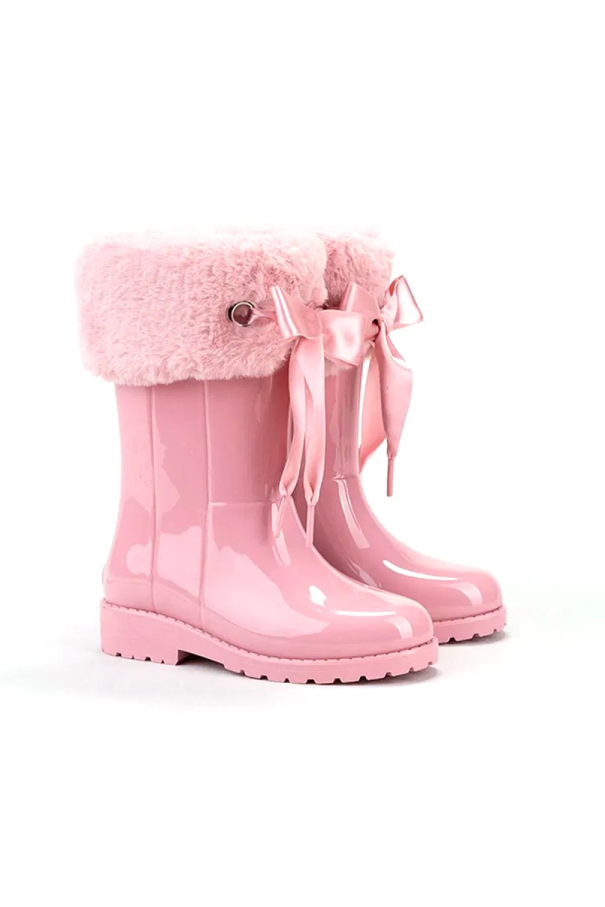 Campera Charol Soft Rosa Pink Çizme W10239-010 - Görsel 5