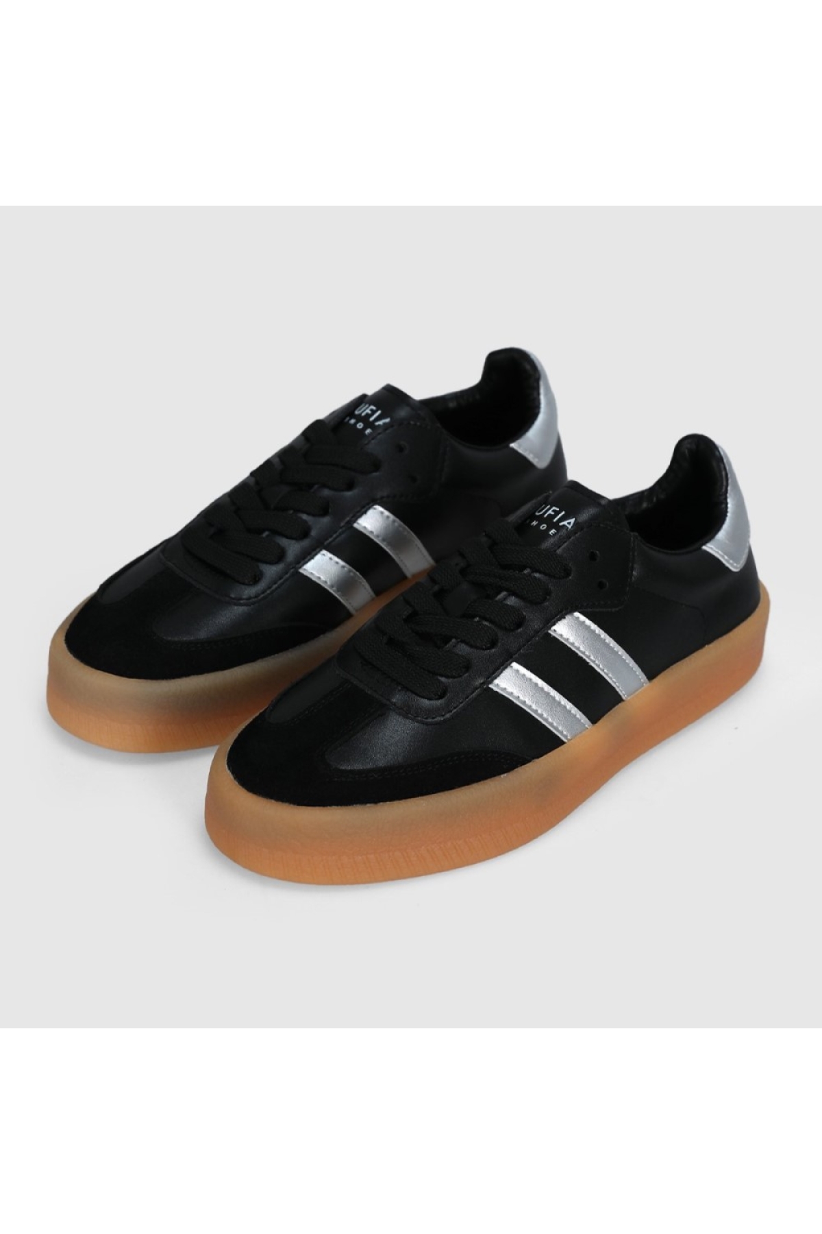 Lufıan Stella Unisex Siyah Deri Spor Ayakkabı 122230030 - Görsel 5