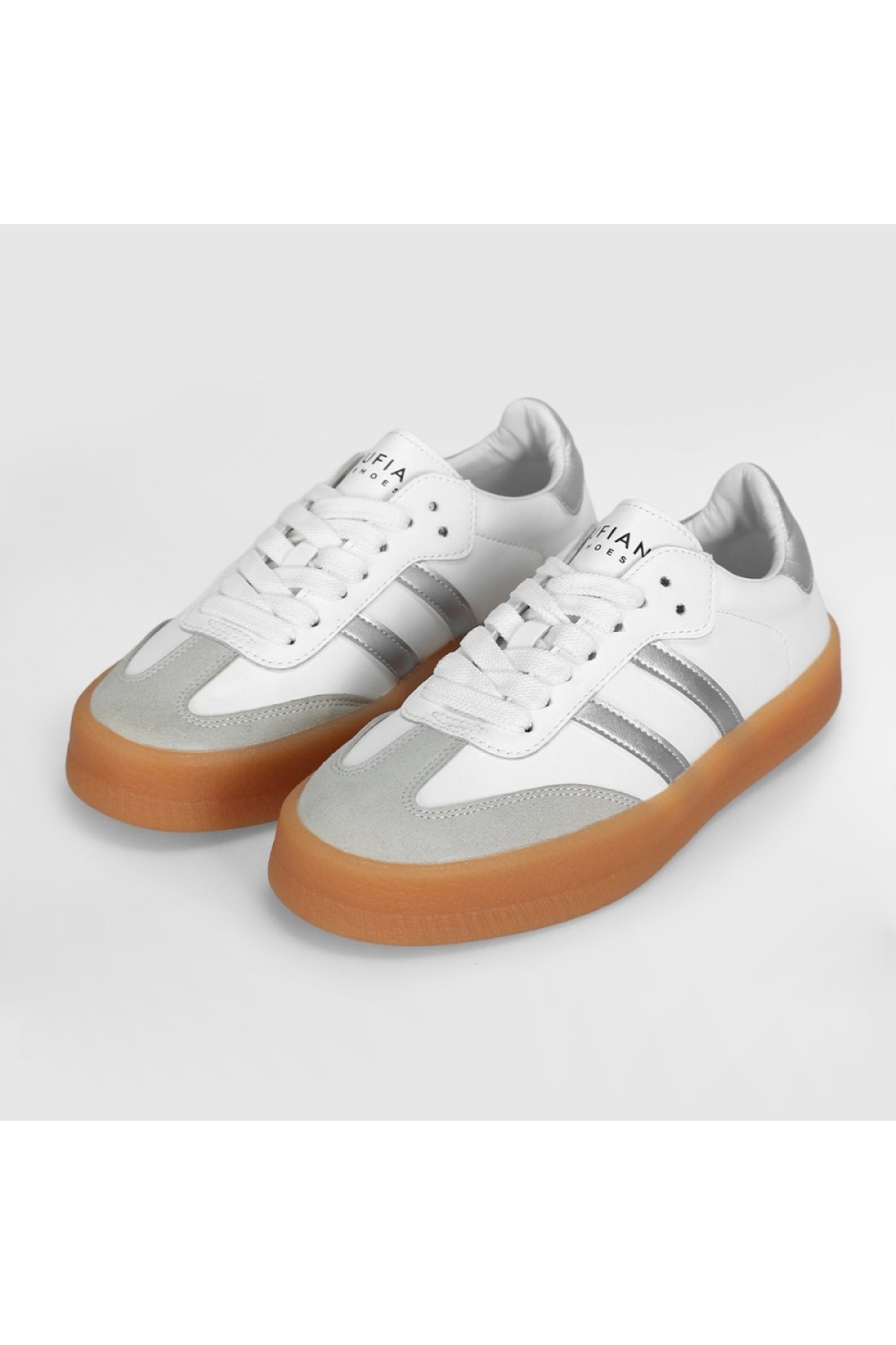 Lufıan Stella Unisex Beyaz Deri Spor Ayakkabı 122230030 - Görsel 5