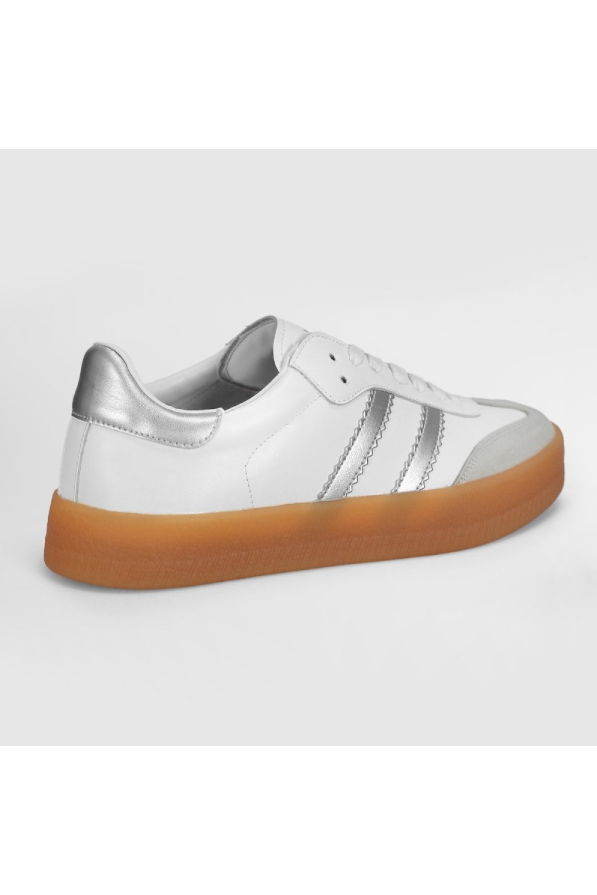 Lufıan Davıd Erkek Beyaz Deri Spor Ayakkabı 112230234 - Görsel 3