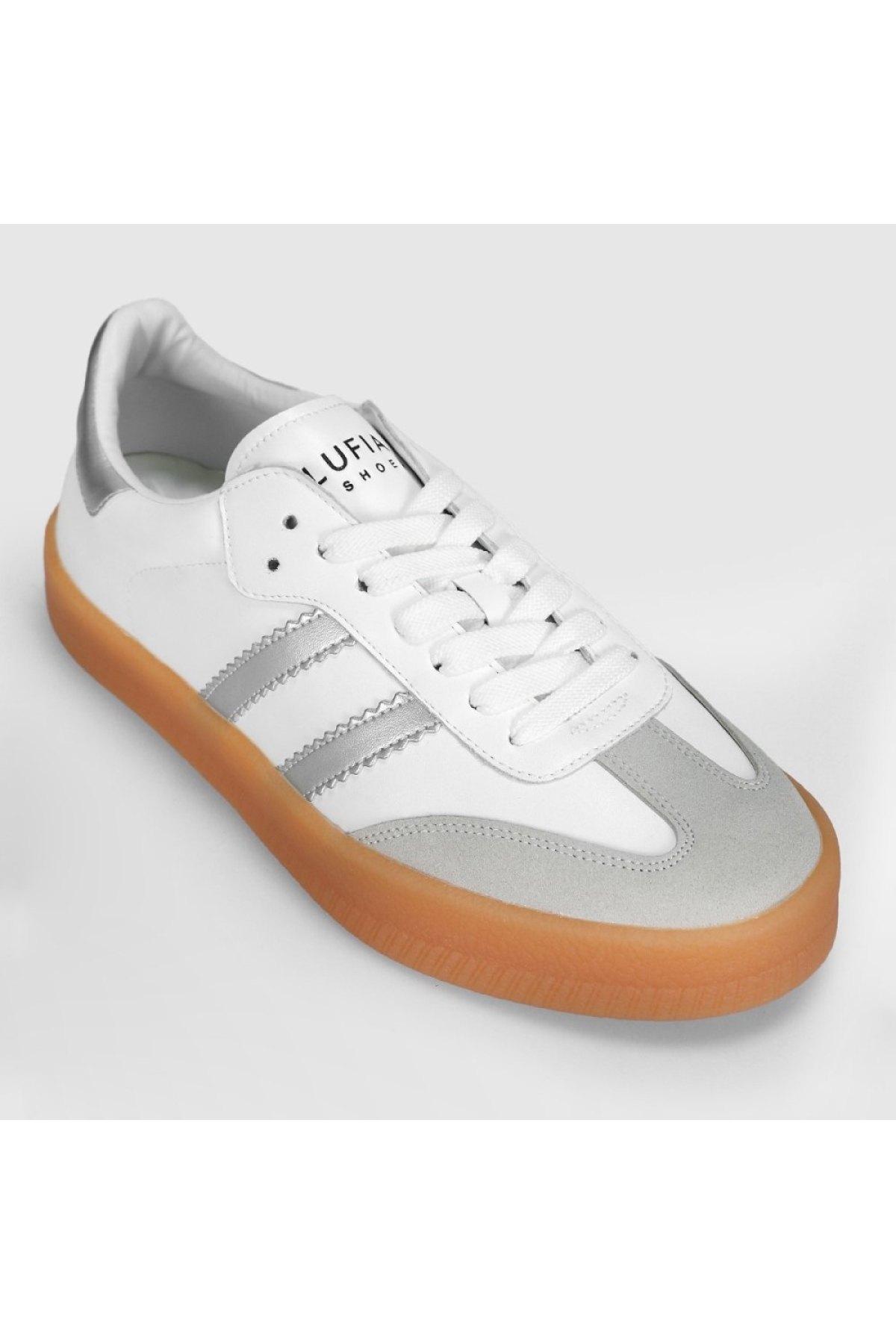 Lufıan Davıd Erkek Beyaz Deri Spor Ayakkabı 112230234 - Görsel 4