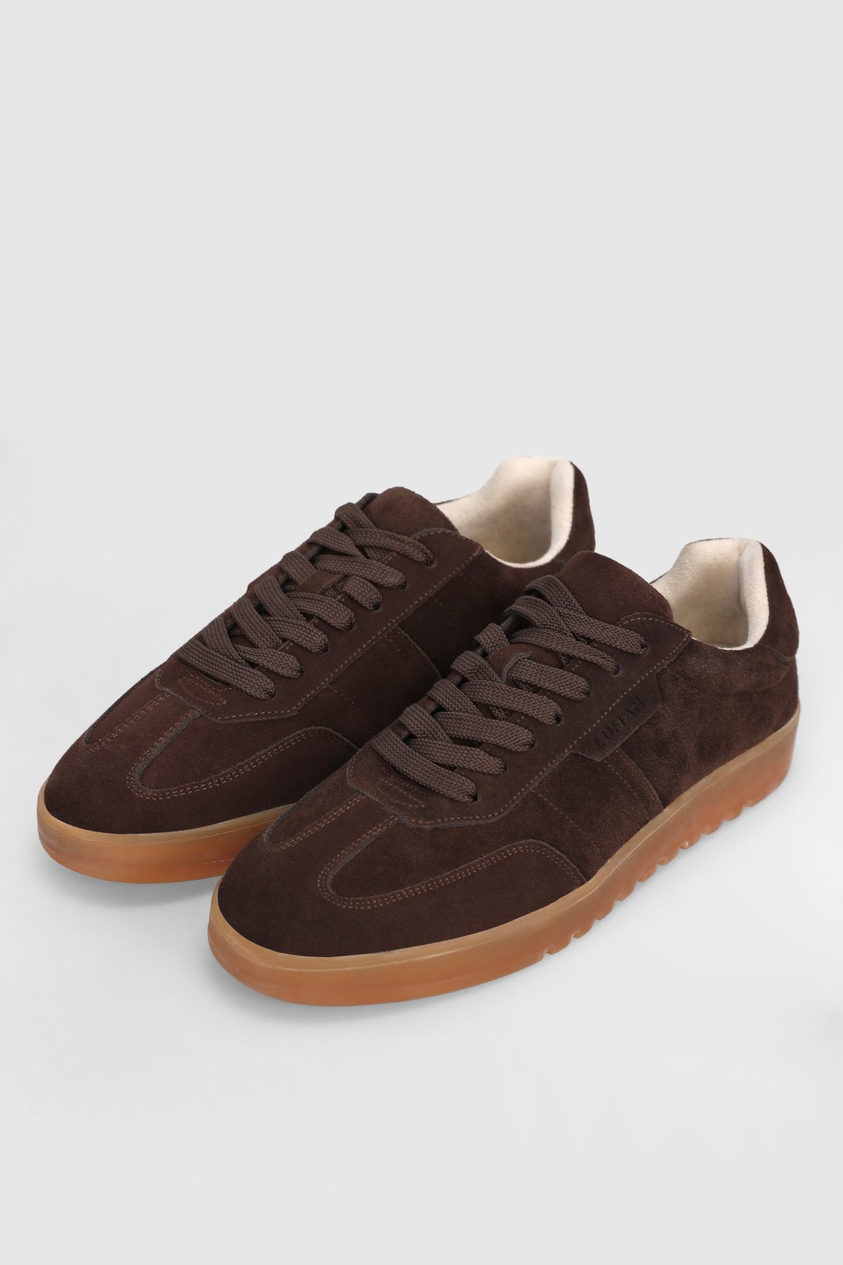 112230232 Pele Sneaker Erkek Deri Ayakkabı - Görsel 5