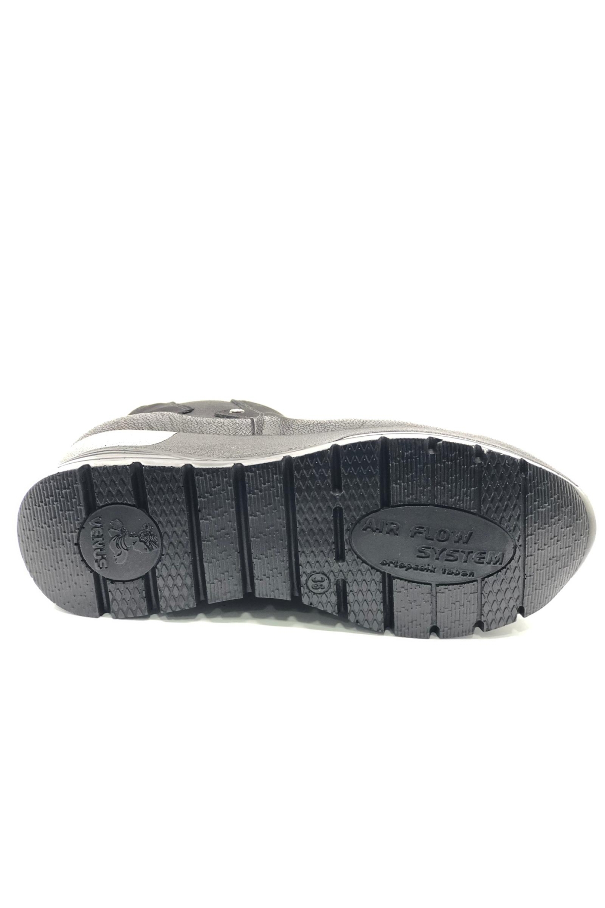 Ravven Hakiki Deri Aır-Flow Taban Ortopedik Kadın Bot - Görsel 7