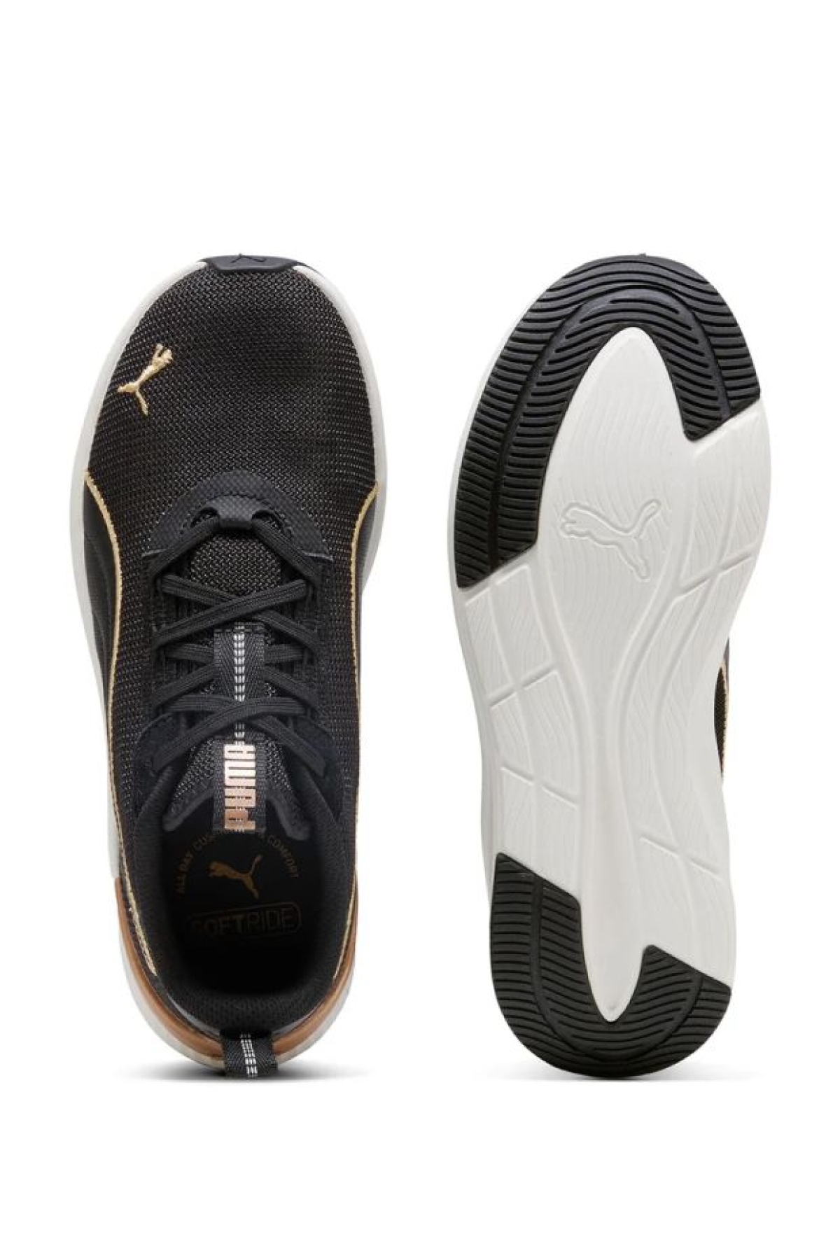 Softride Harli Metallic Siyah Kadın Spor Ayakkabı 31195501 - Görsel 7