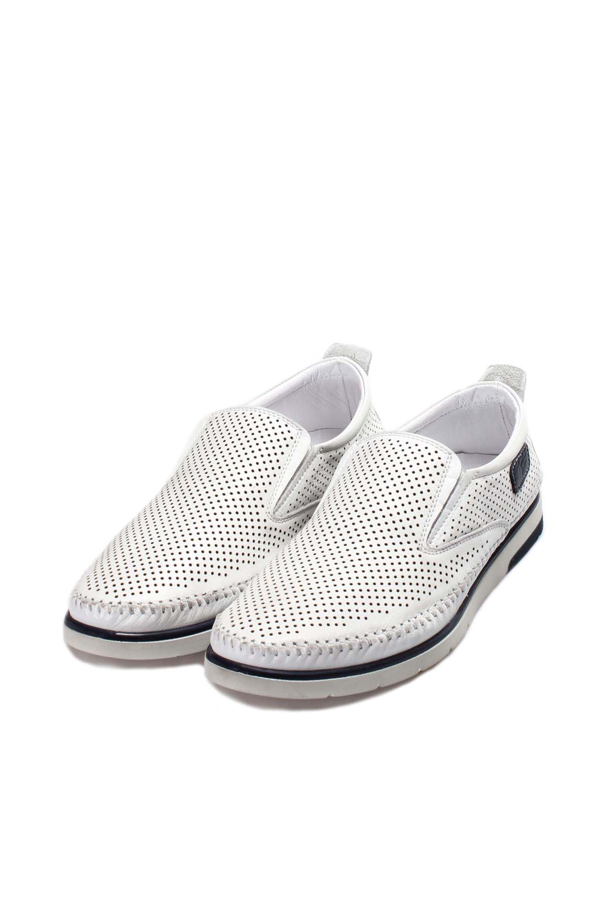 Hakiki Deri Erkek Casual Ayakkabı 711MA07LZR - Görsel 6