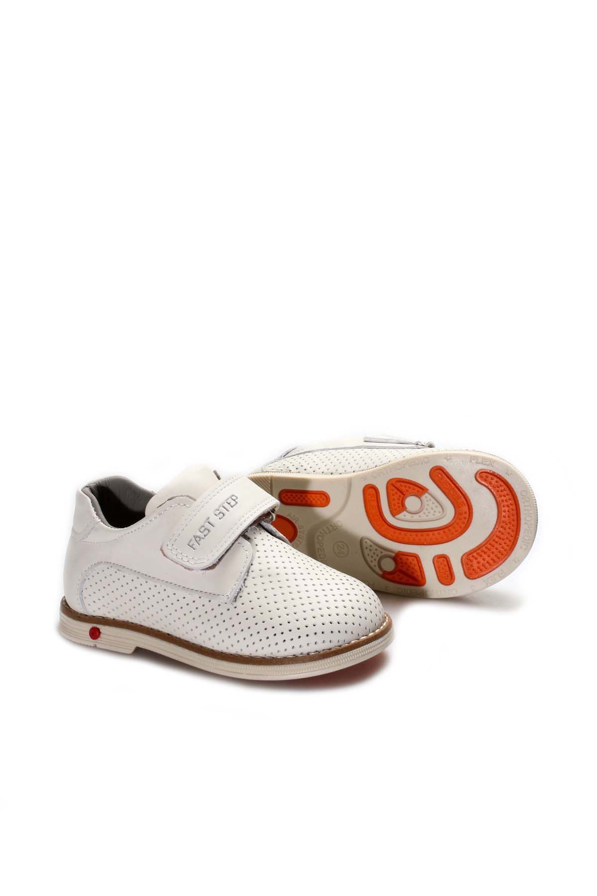 Hakiki Deri Unisex Çocuk Casual Ayakkabı 006PA23 - Görsel 5