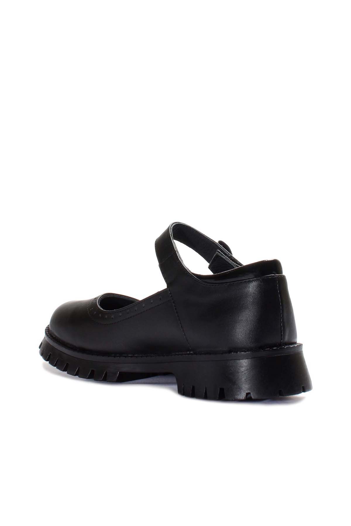 Hakiki Deri Kız Çocuk Casual Ayakkabı 006XA912 - Görsel 3