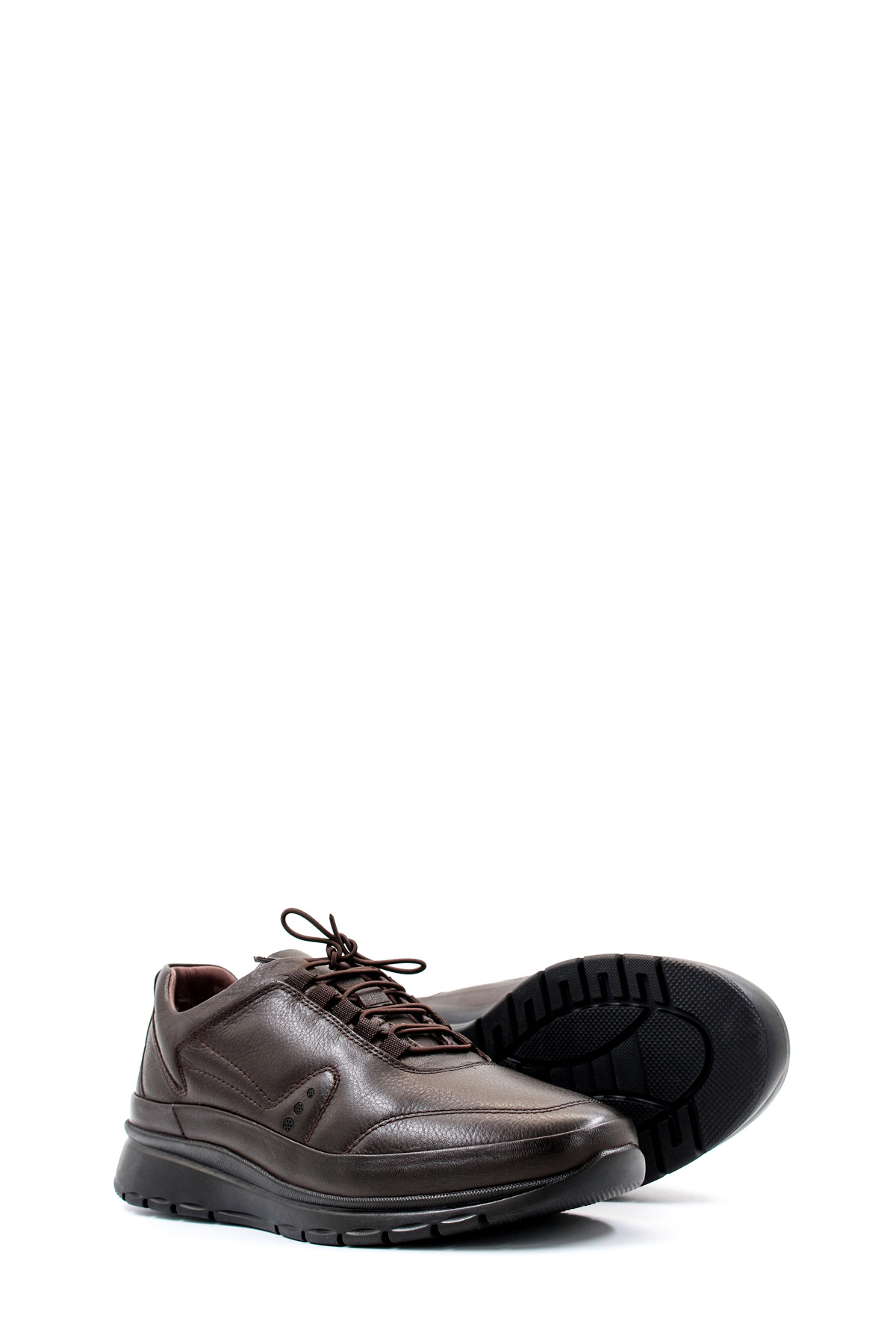 Hakiki Deri Kürklü Erkek Casual Ayakkabı 717KMA14150 - Görsel 5