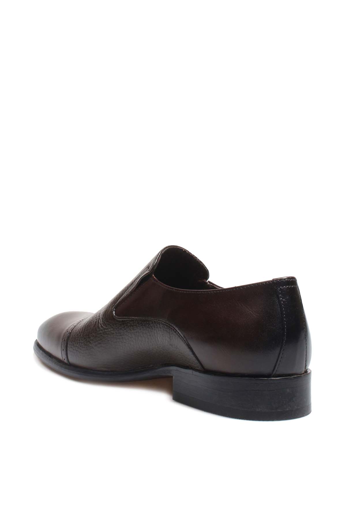 Hakiki Deri Kösele Erkek Klasik Ayakkabı 237MA575 - Görsel 3