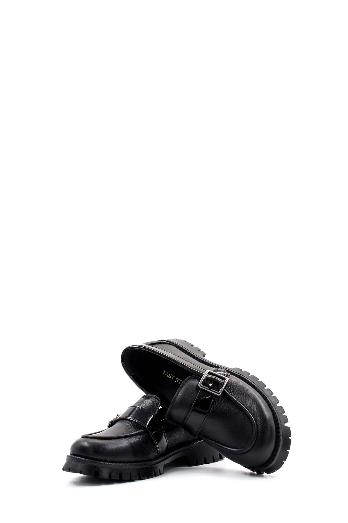 Hakiki Deri Kız Çocuk Casual Ayakkabı 006XA520 - Görsel 6