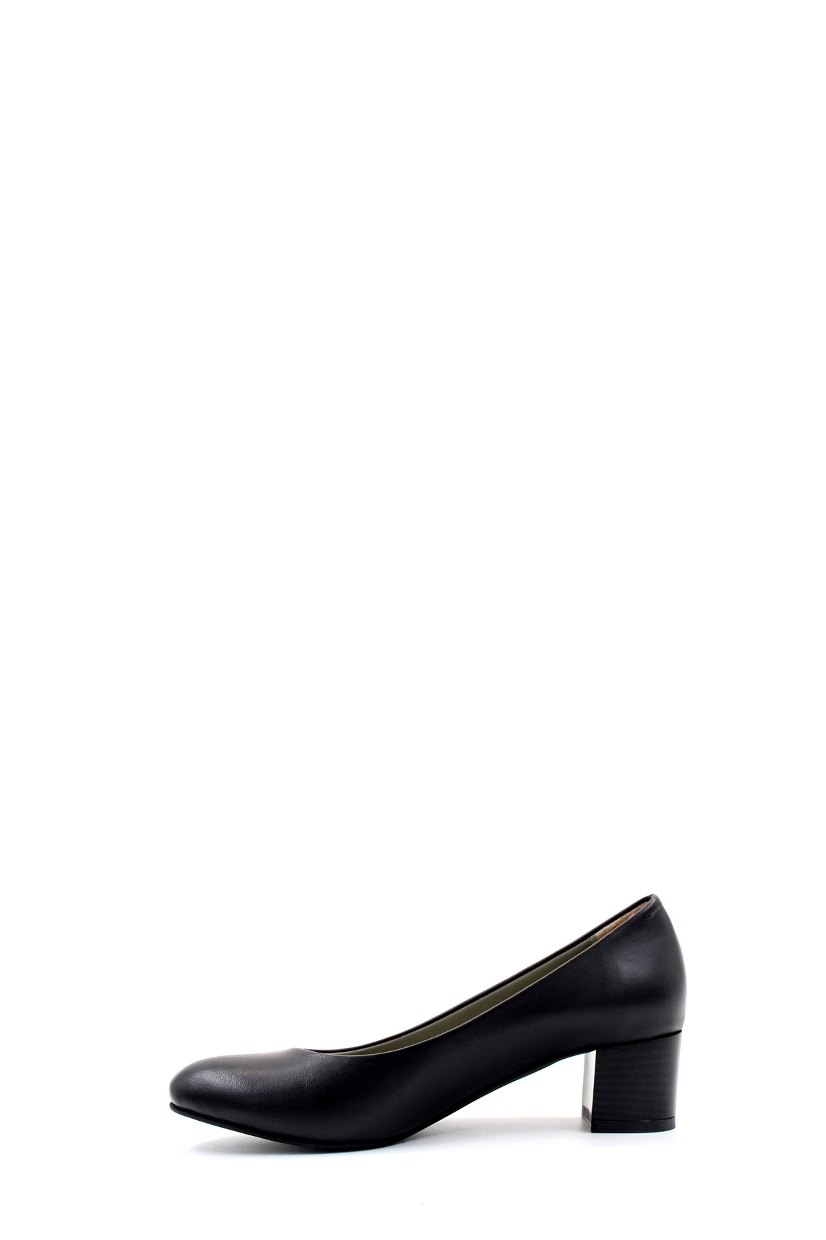 Hakiki Deri Kadın Kalın Topuklu Ayakkabı 792ZA057 - Görsel 4