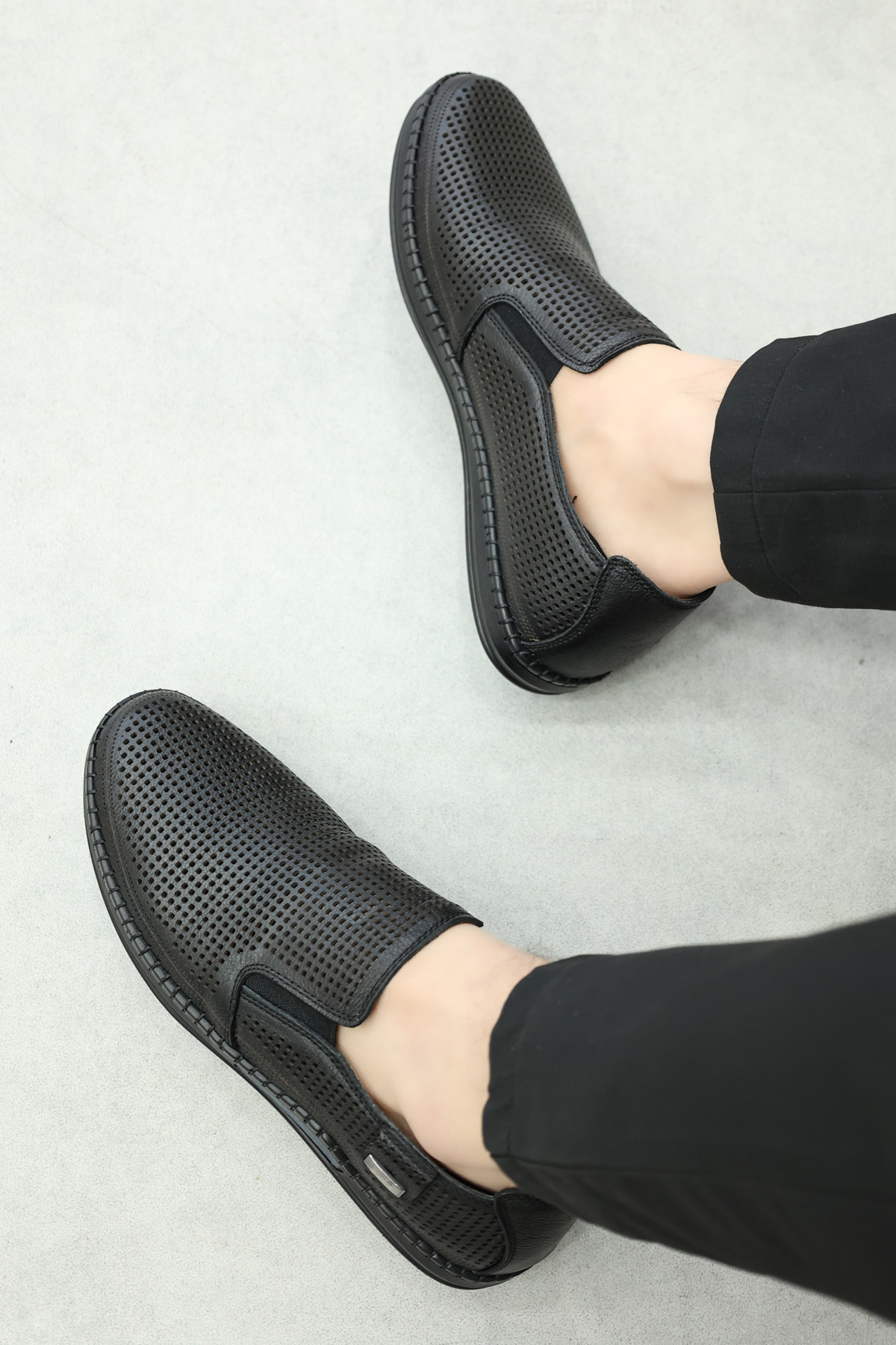 Hakiki Deri Erkek Casual Ayakkabı 126MA803 - Görsel 3