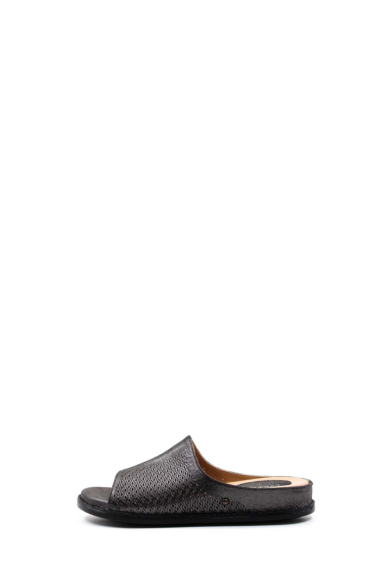 Hakiki Deri Kadın Düz Terlik 733ZA912 - Görsel 3