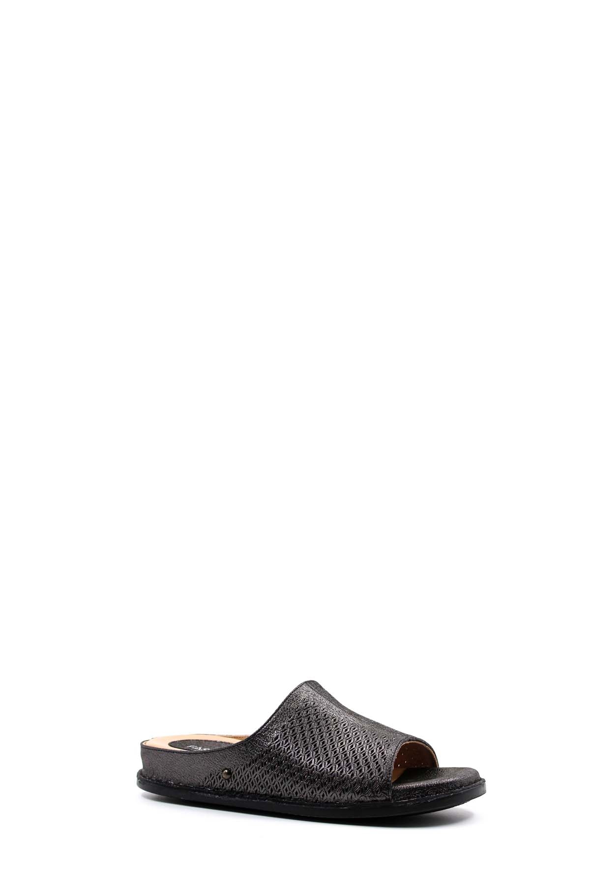 Hakiki Deri Kadın Düz Terlik 733ZA912 - Görsel 4