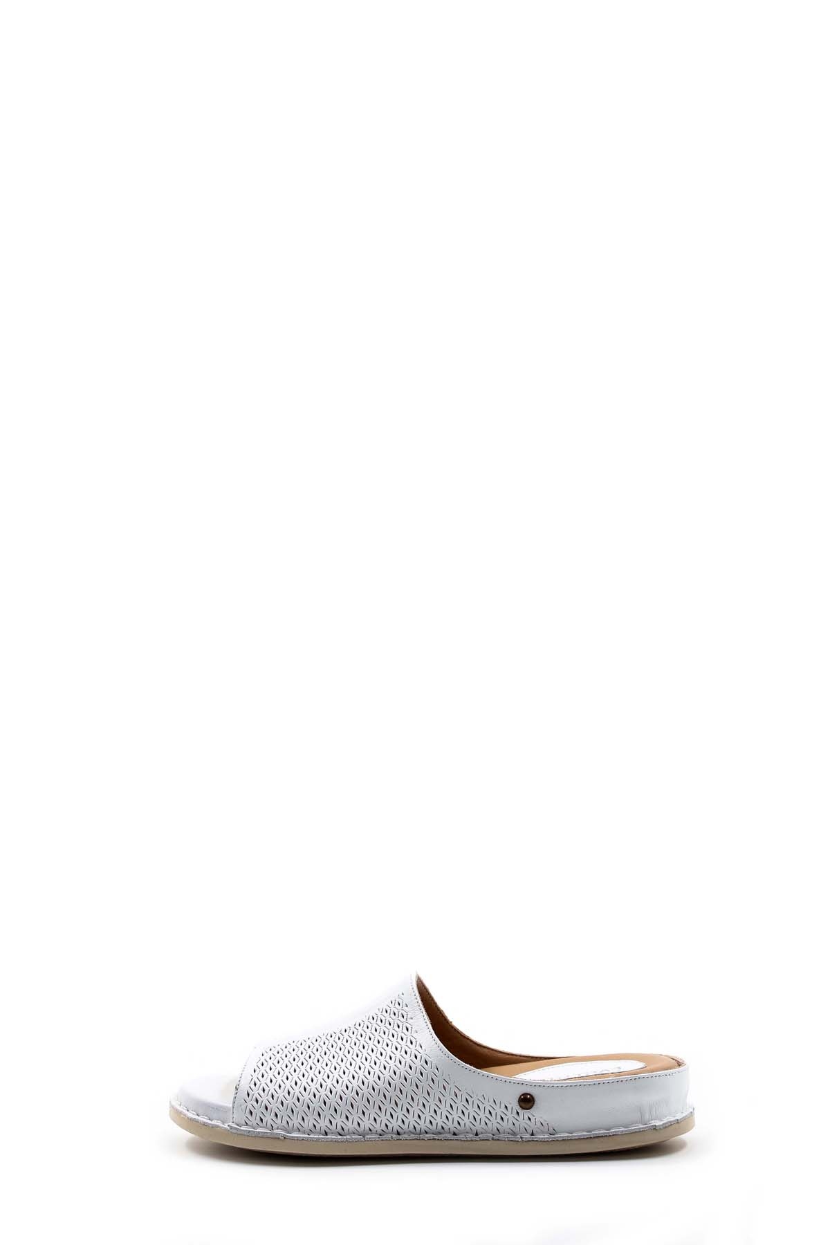 Hakiki Deri Kadın Düz Terlik 733ZA912 - Görsel 3