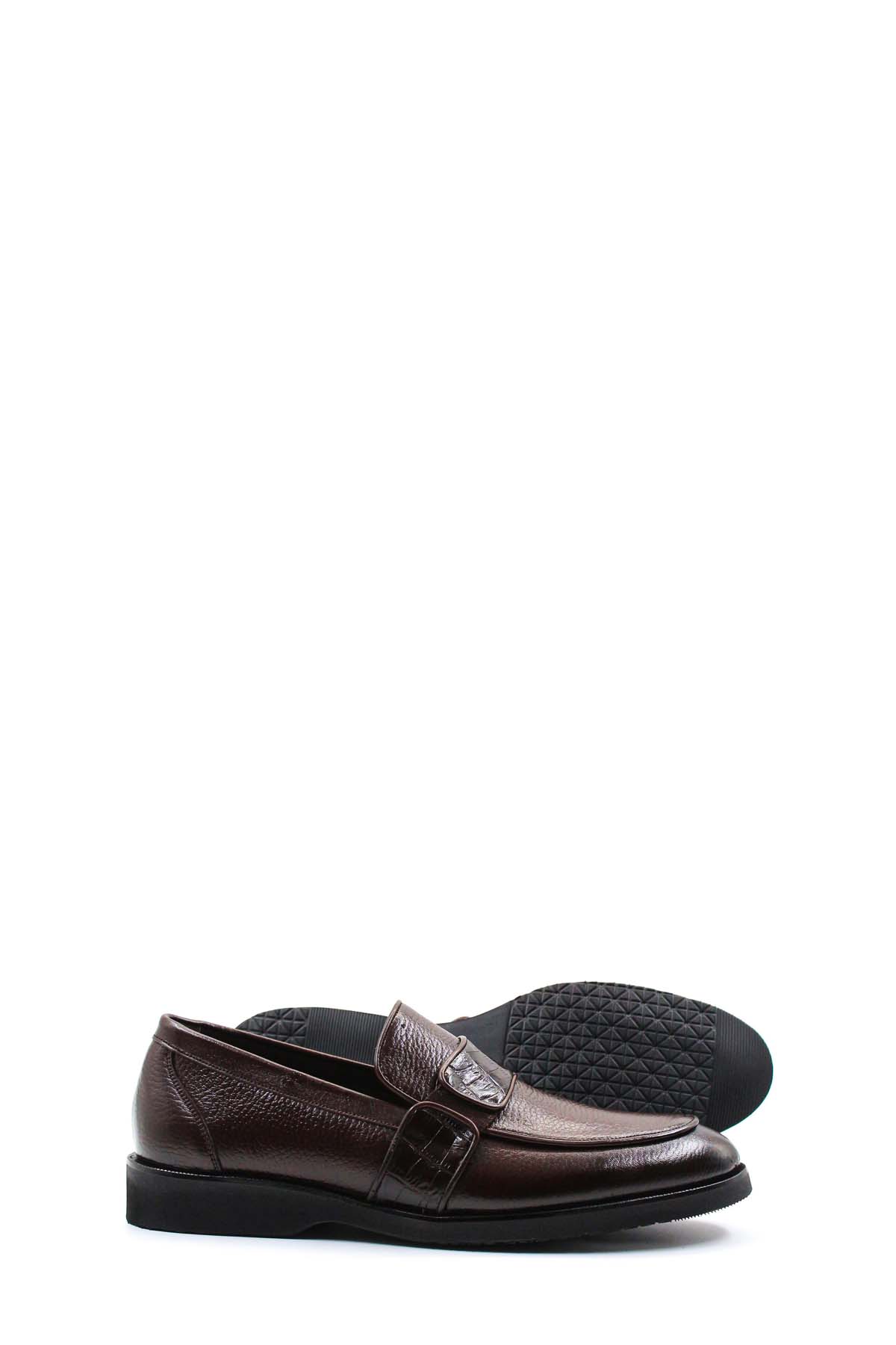 Hakiki Deri Erkek Klasik Ayakkabı 867MA484EVA - Görsel 5