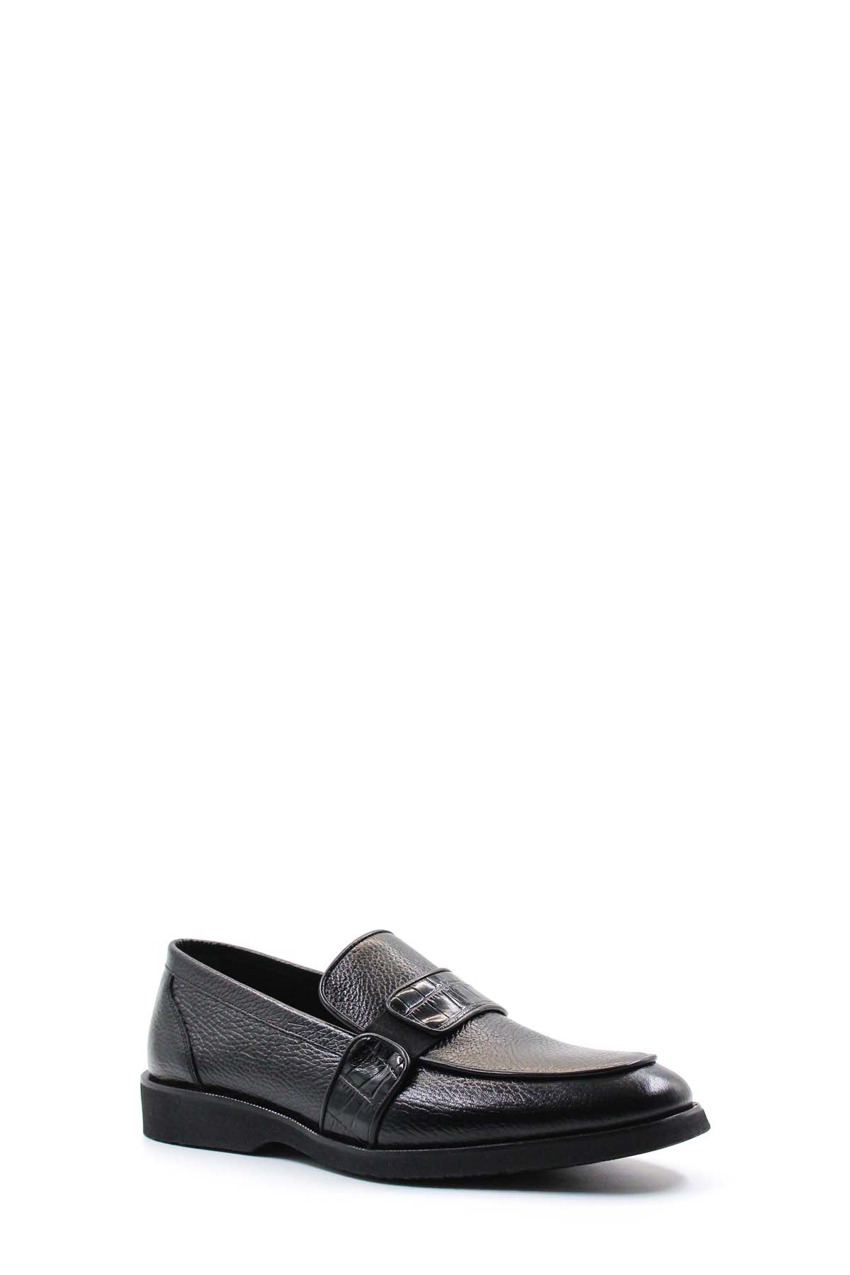 Hakiki Deri Erkek Klasik Ayakkabı 867MA484EVA - Görsel 4