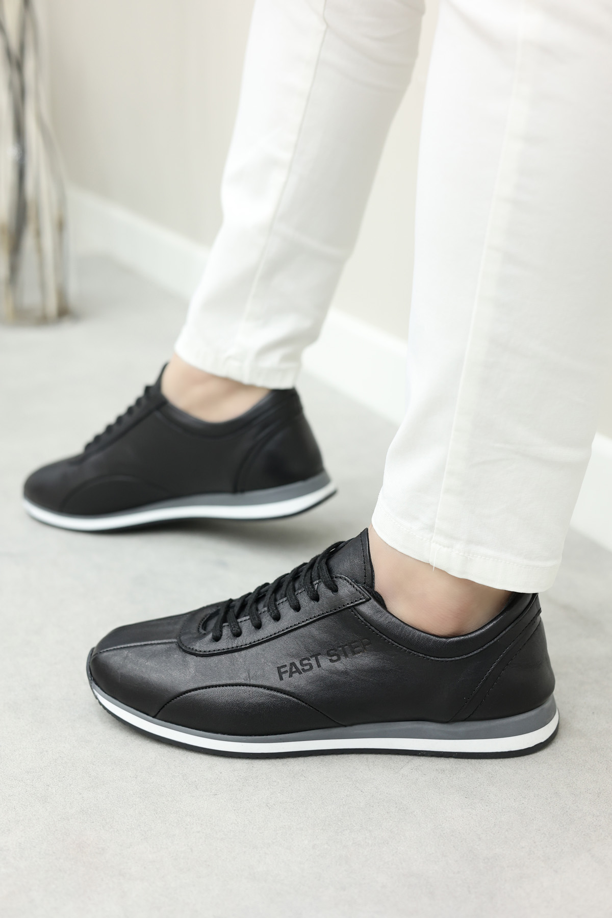 Hakiki Deri Erkek Spor Ayakkabı 154MABNT - Görsel 2