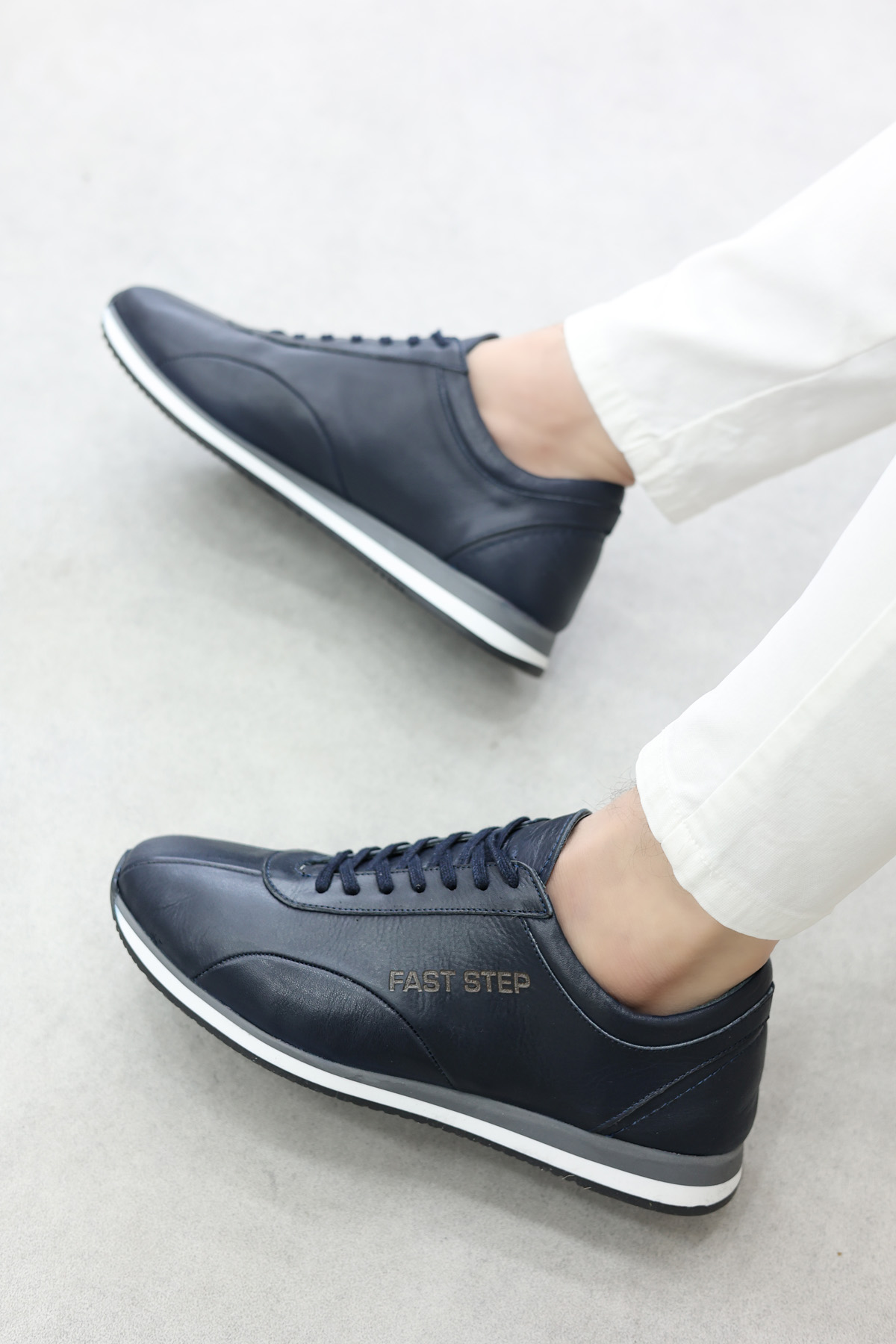 Hakiki Deri Erkek Spor Ayakkabı 154MABNT - Görsel 2