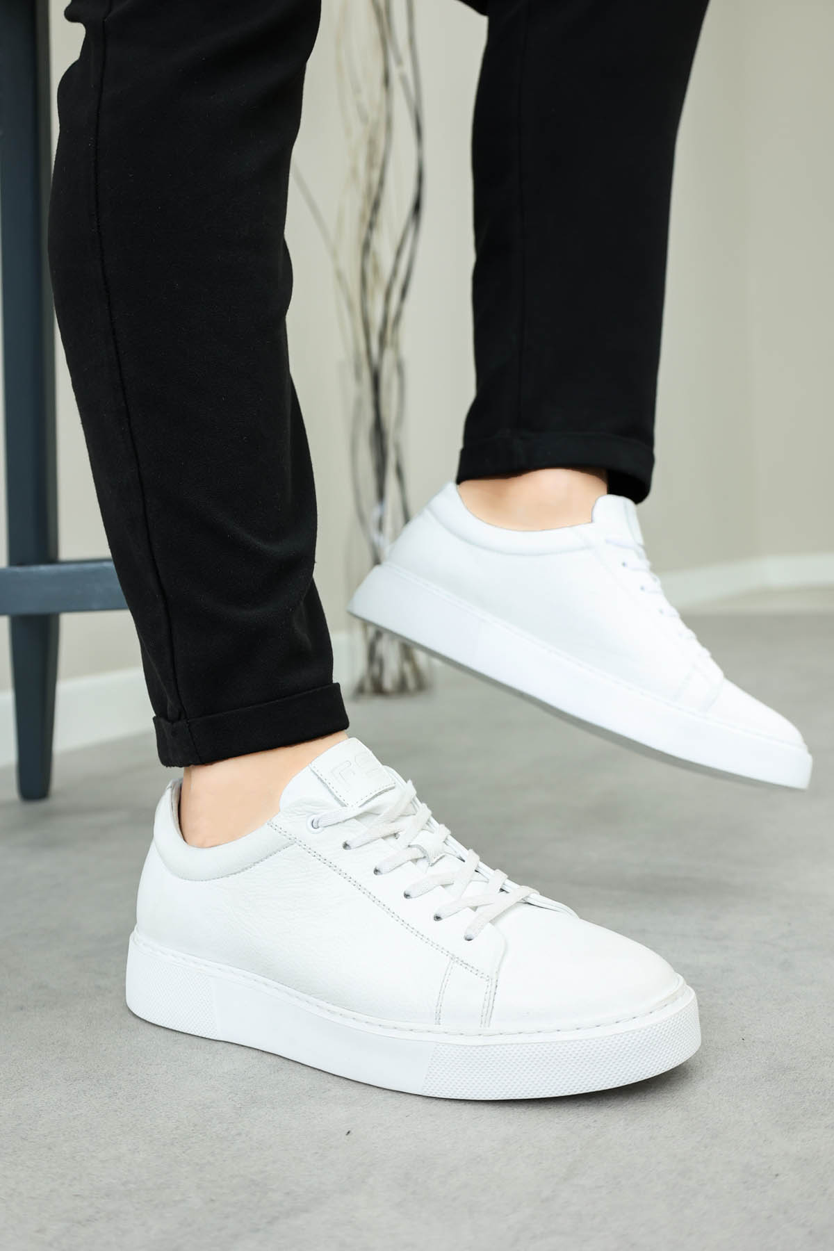 Hakiki Deri Erkek Spor Ayakkabı 987MA1032EVA - Görsel 2