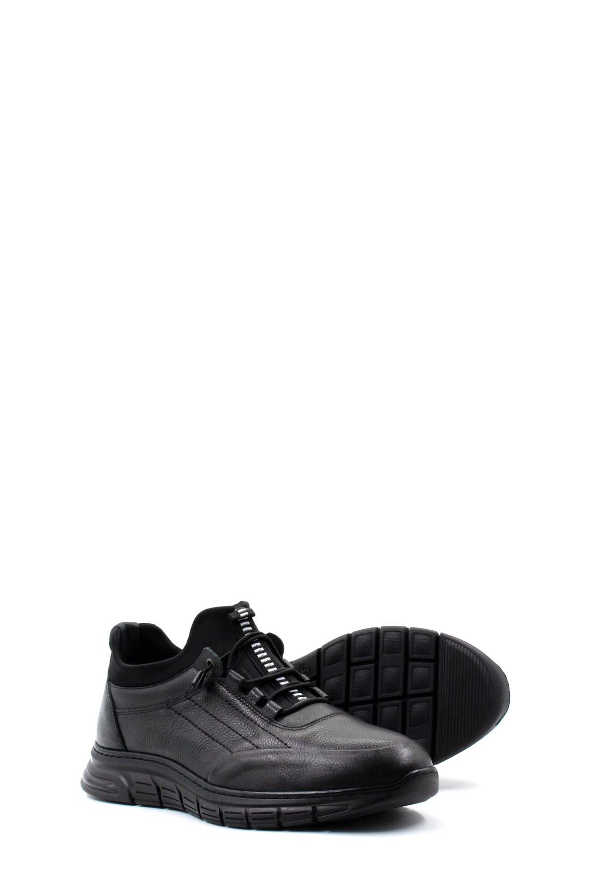 Hakiki Deri Erkek Casual Ayakkabı 161MA2102 - Görsel 4