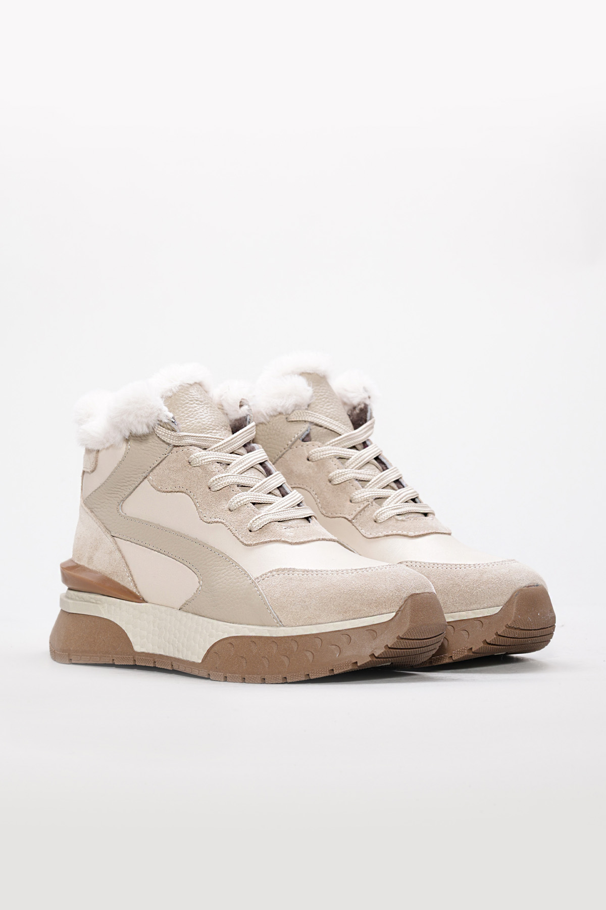 Hakiki Deri Kadın Kalın Taban Bot 757KZA23753 - Görsel 6