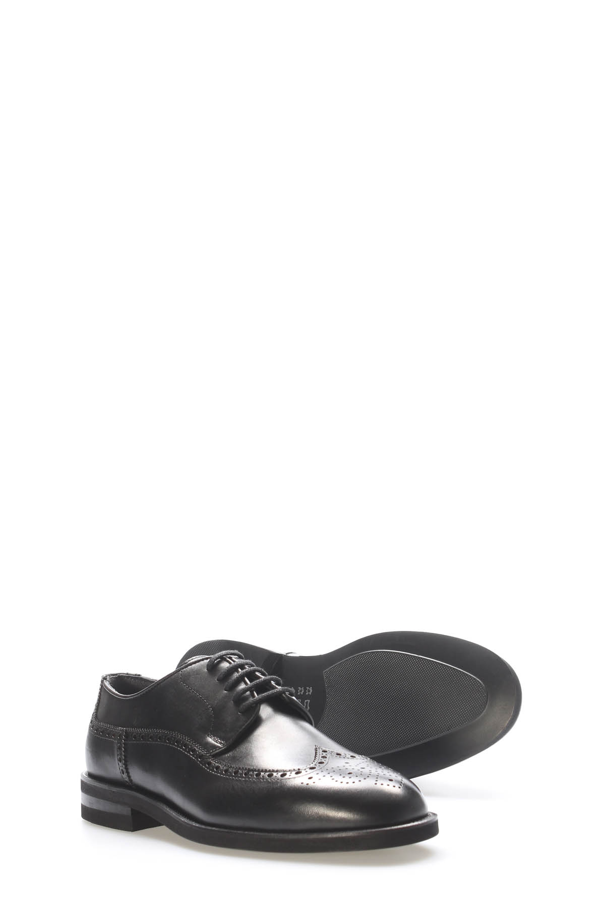 Hakiki Deri Erkek Klasik Ayakkabı 778MA96-88 - Görsel 4