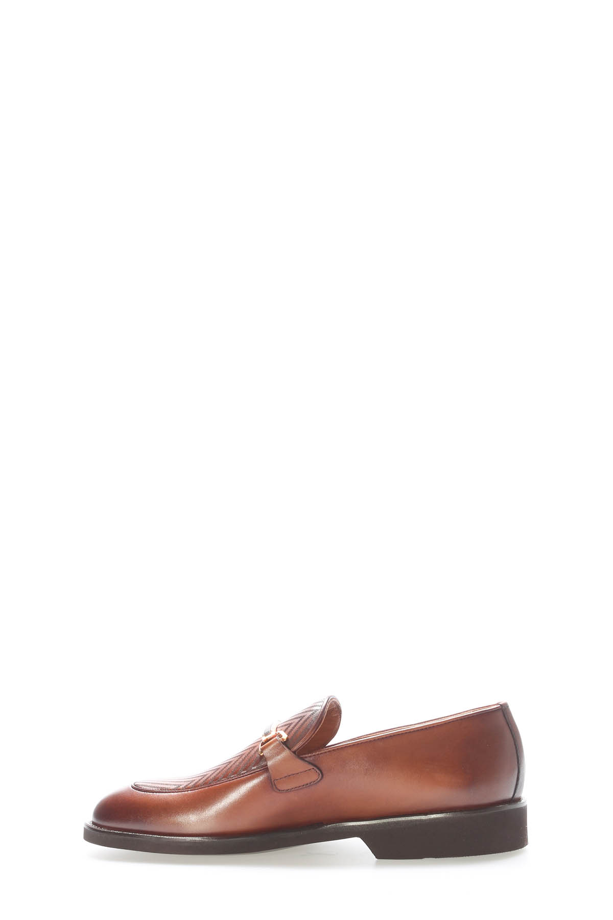 Hakiki Deri Erkek Klasik Ayakkabı 778MA24-441BS - Görsel 4