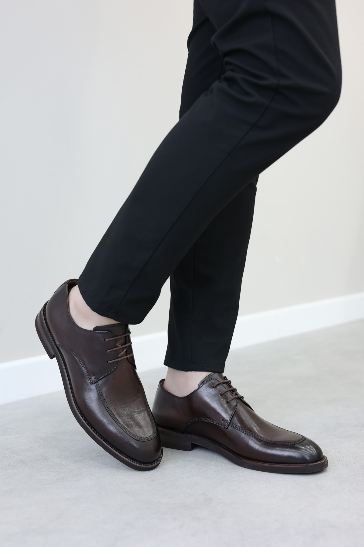 Hakiki Deri Erkek Klasik Ayakkabı 778MA24-379 - Görsel 2